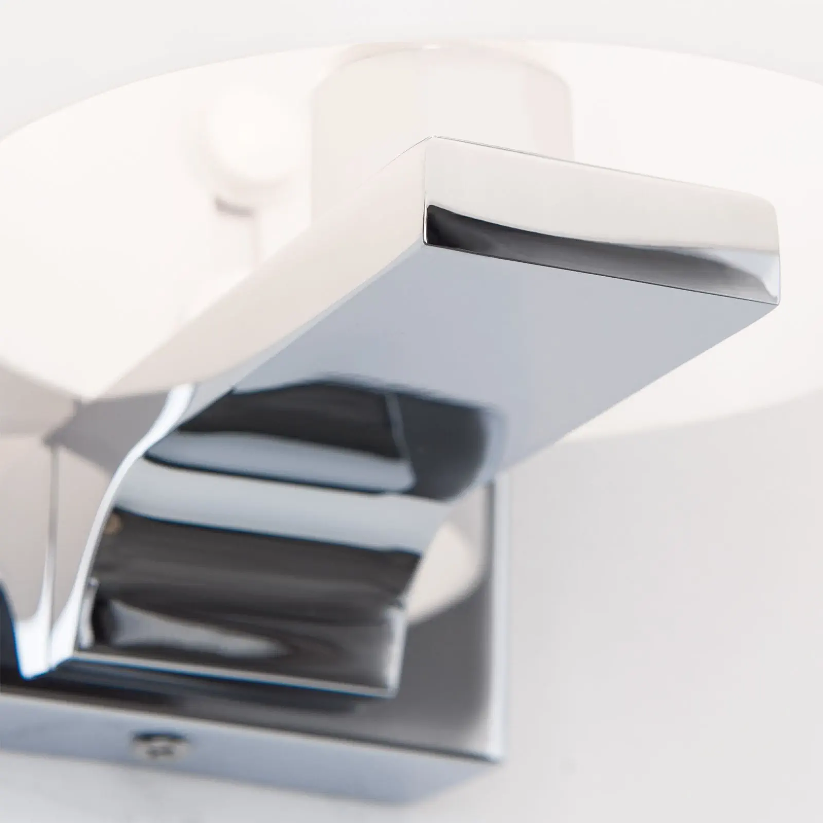 Zidna lampa LAPO, opal, sa jednim izvorom svetla, hromirana - 6