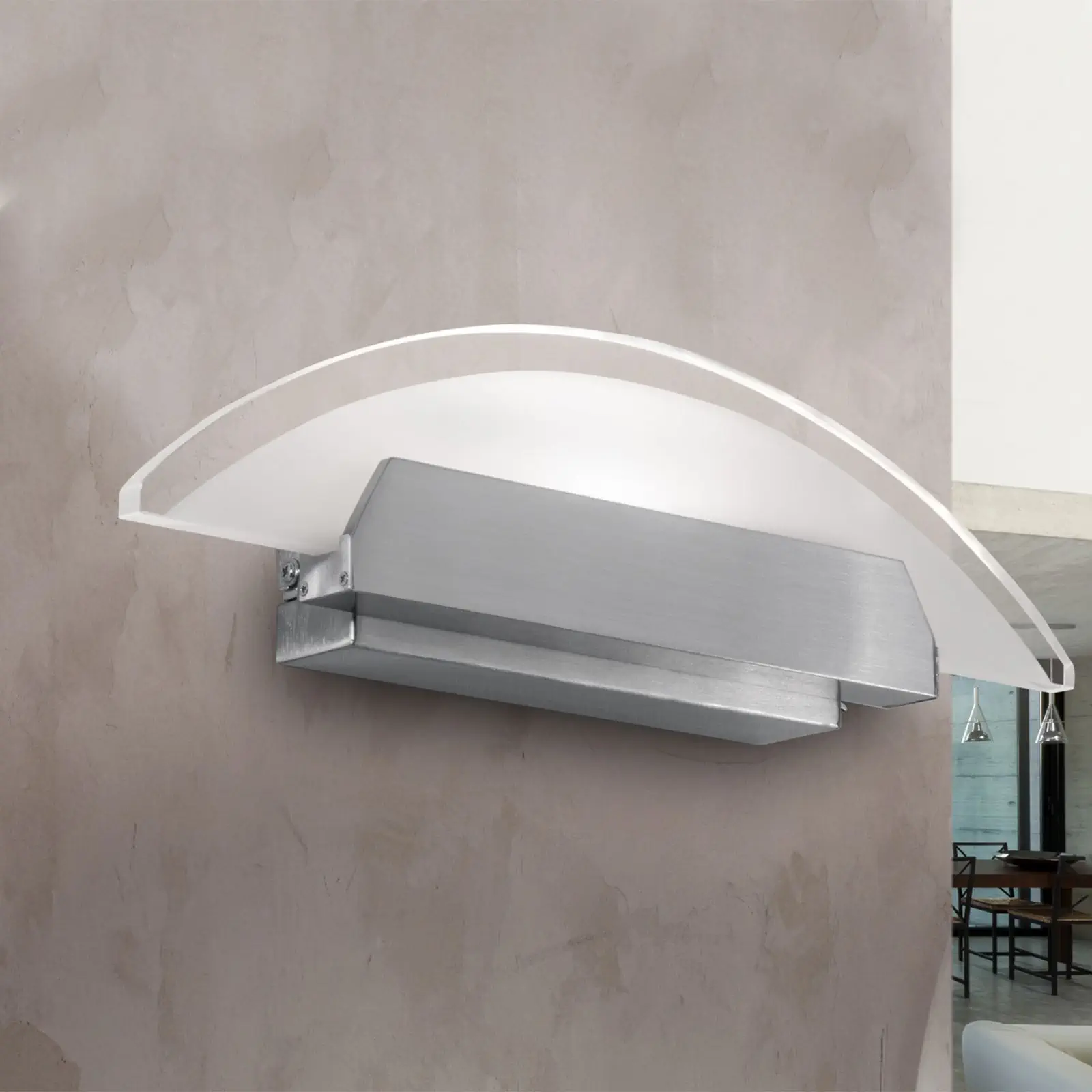 Zidna lampa SWORD, satinirana - 3