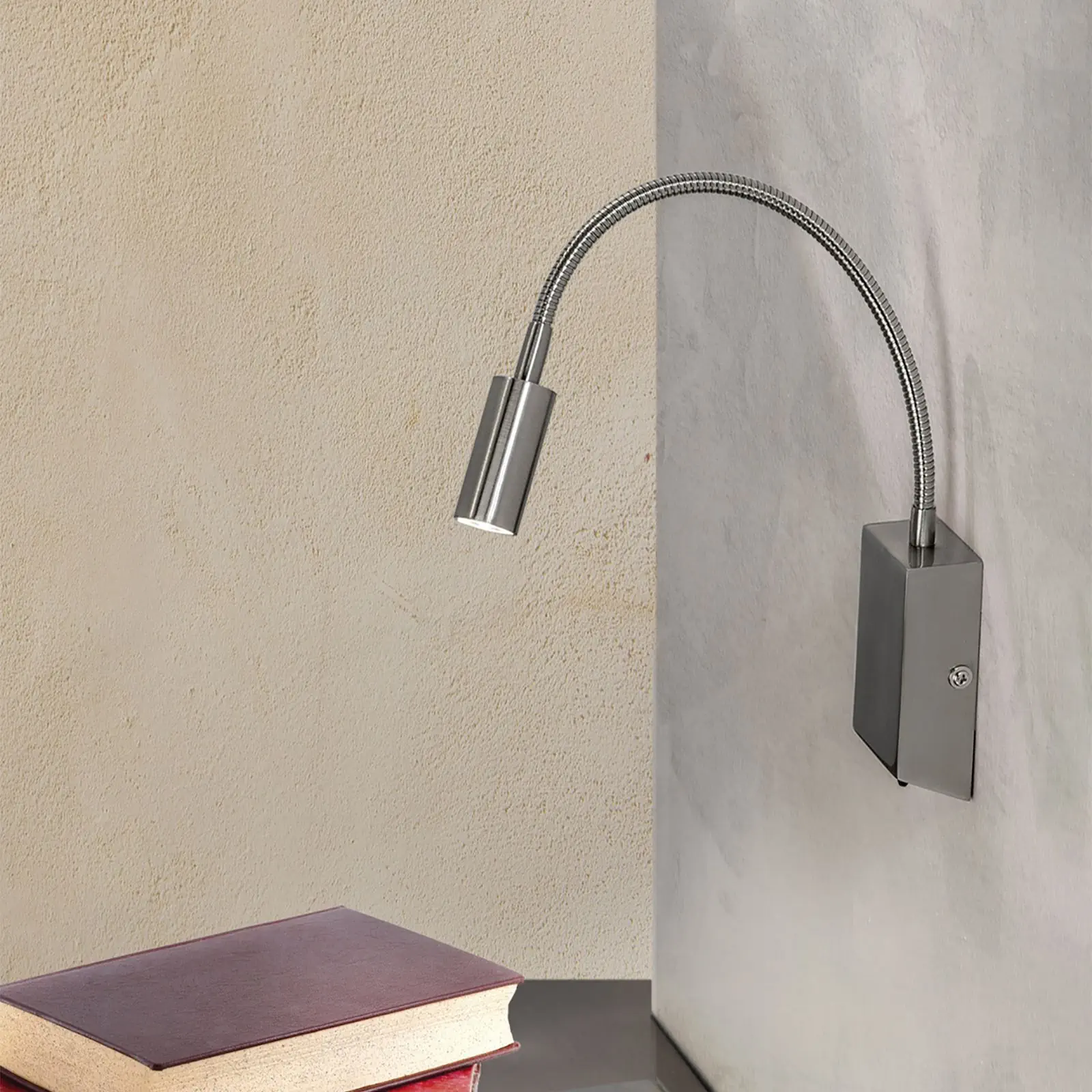 Zidna lampa FLEXO, satinisana - 2