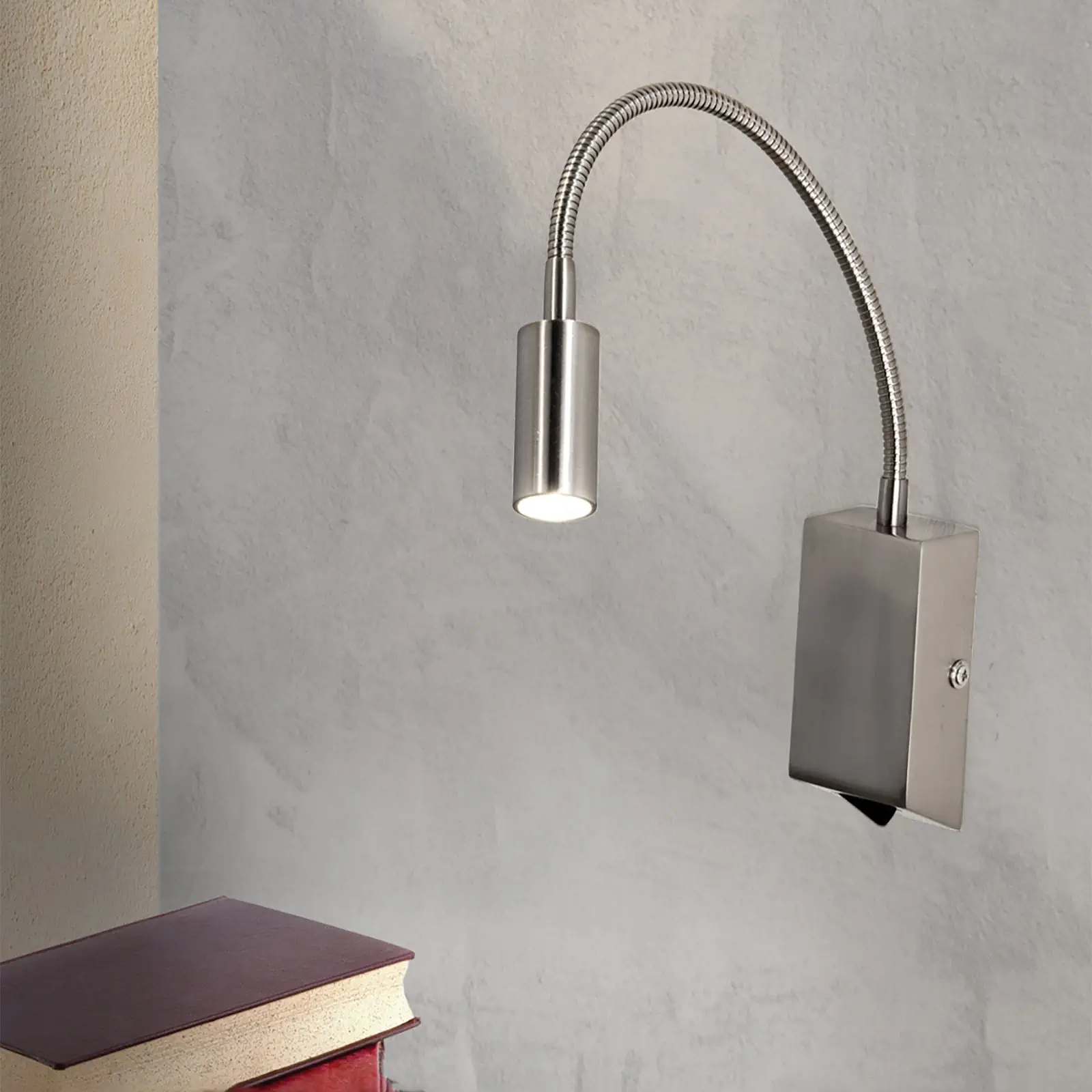 Zidna lampa FLEXO, satinisana - 3