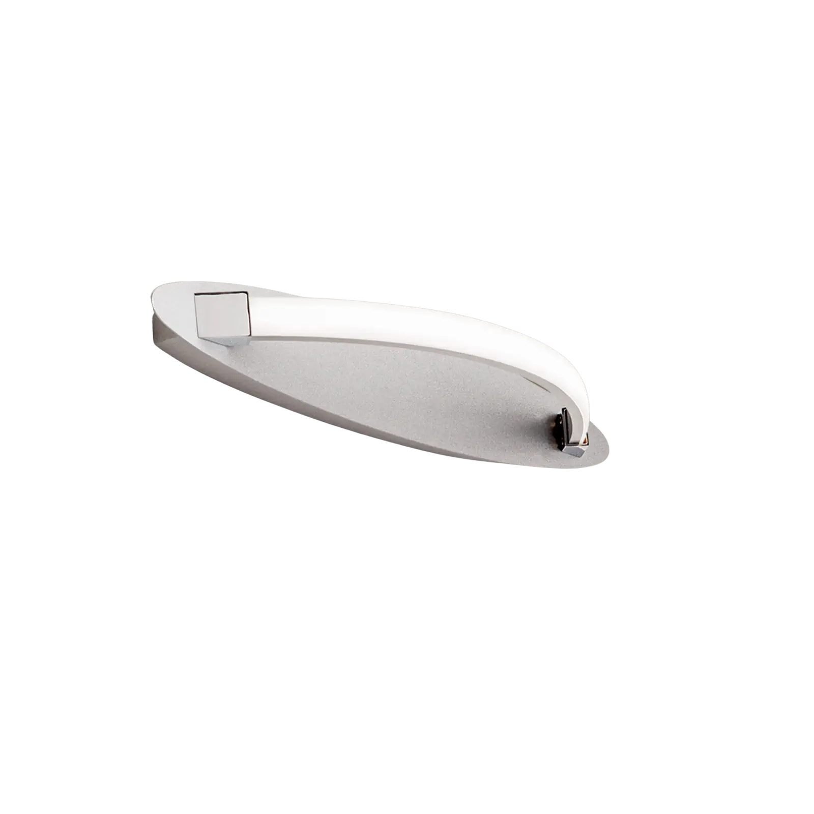 Zidna lampa CURVE, aluminijum mat, 45cm - 8