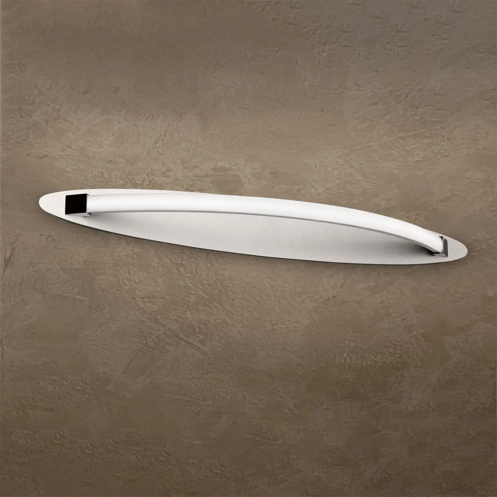 Zidna lampa CURVE, aluminijum mat, 66cm - 3