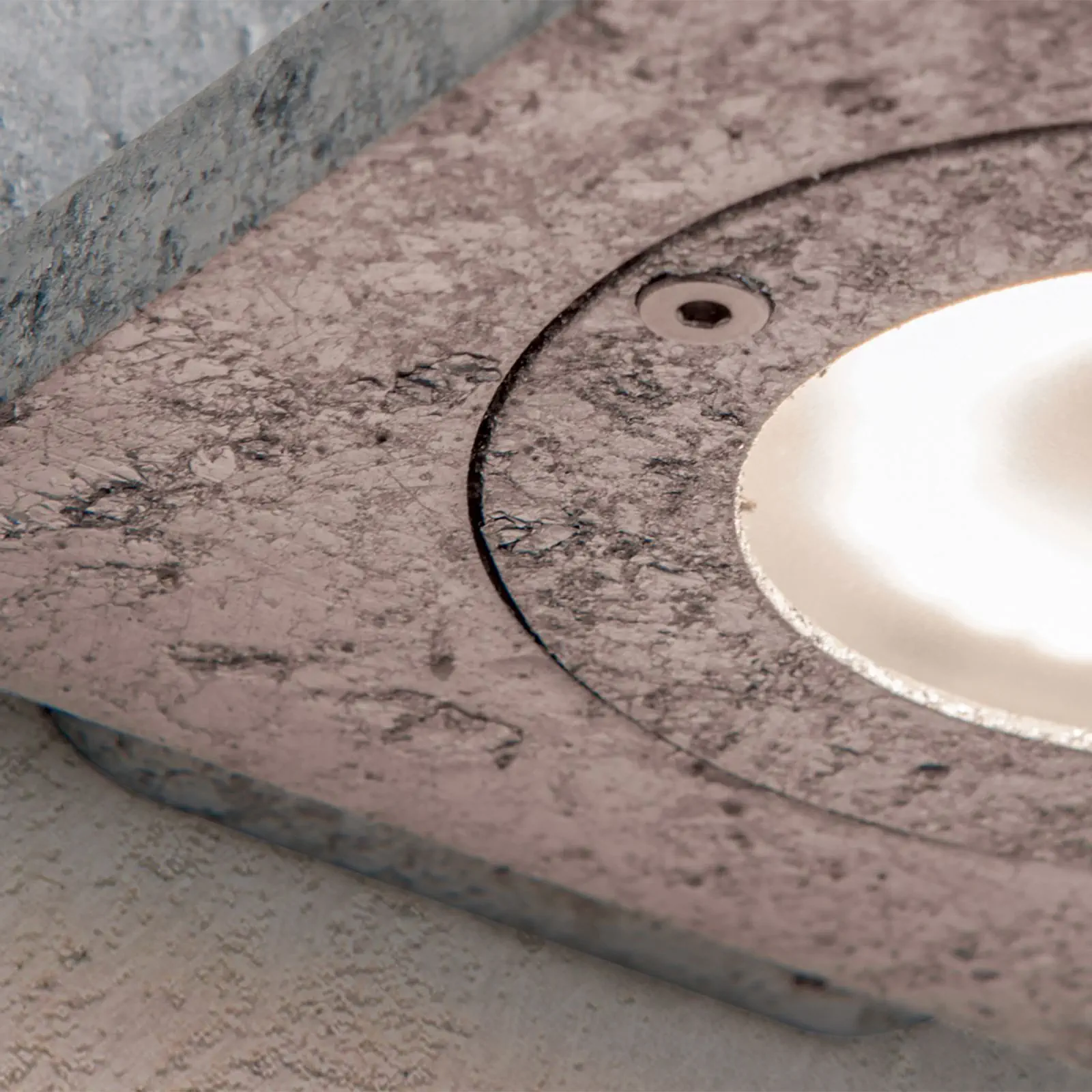 Zidna lampa NADA, sa jednim izvorom svetla, antik srebro - 6