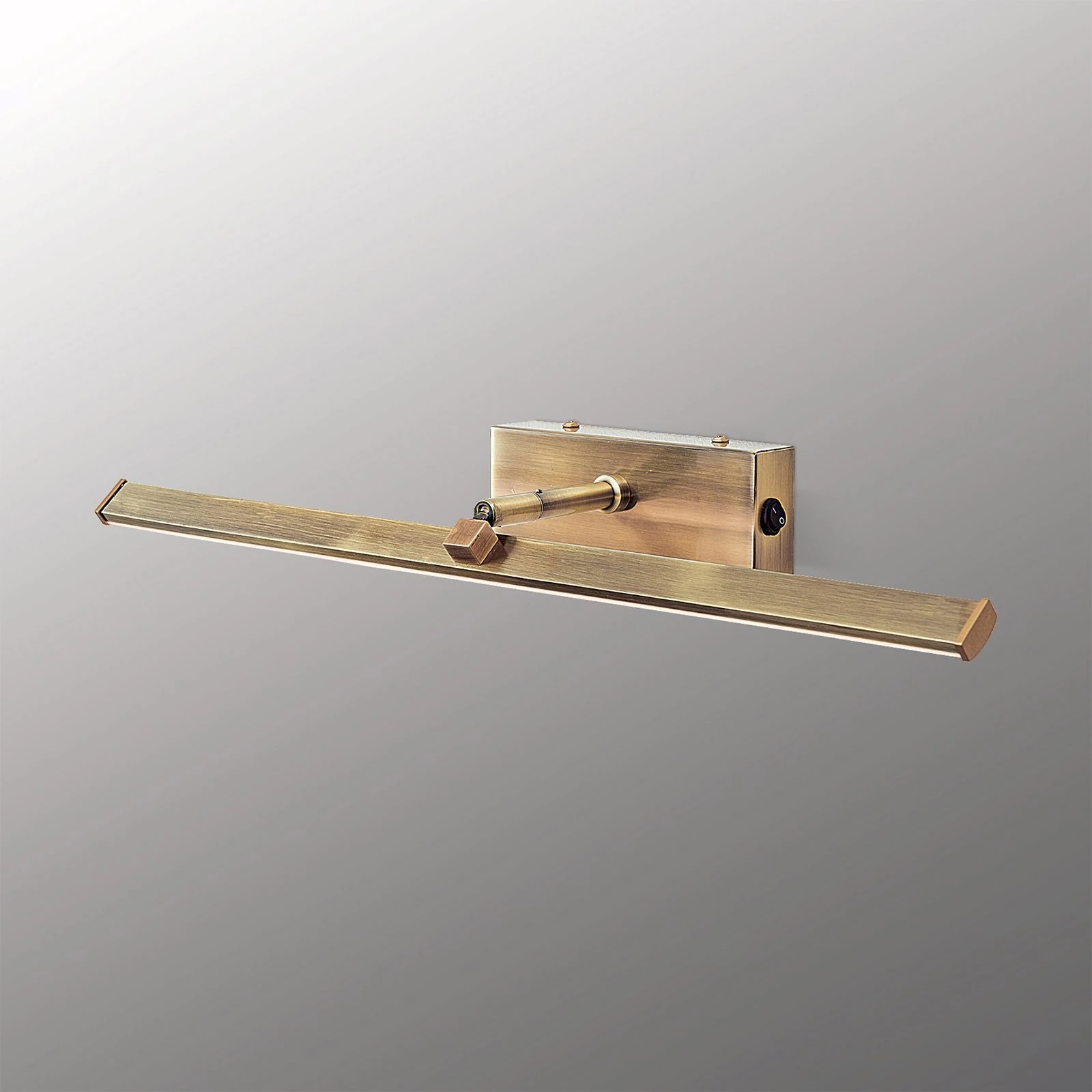 LED lampa za sliku PUBLIO, 50 cm, antik mesing - 3