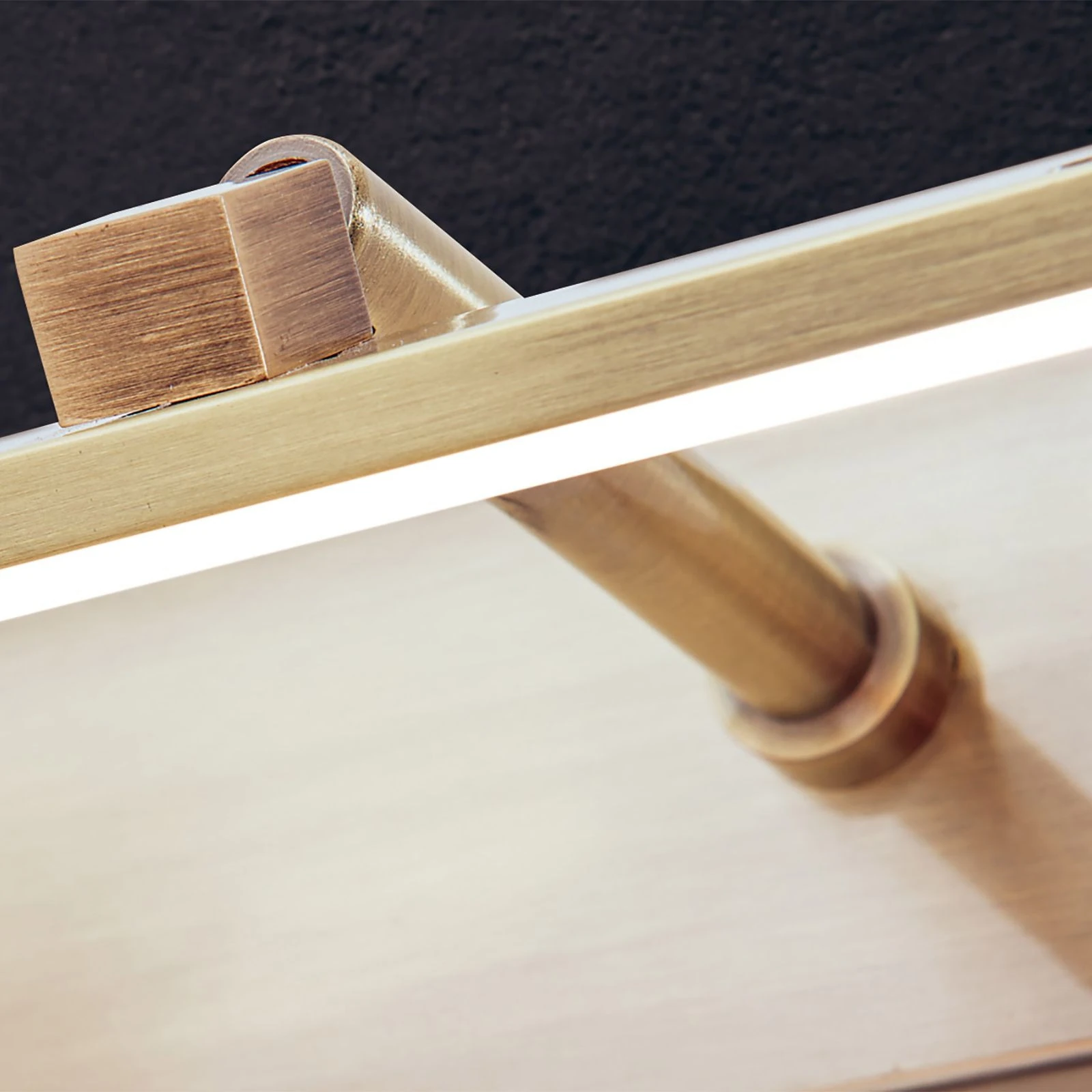 LED lampa za sliku PUBLIO, 75 cm, antik mesing - 4