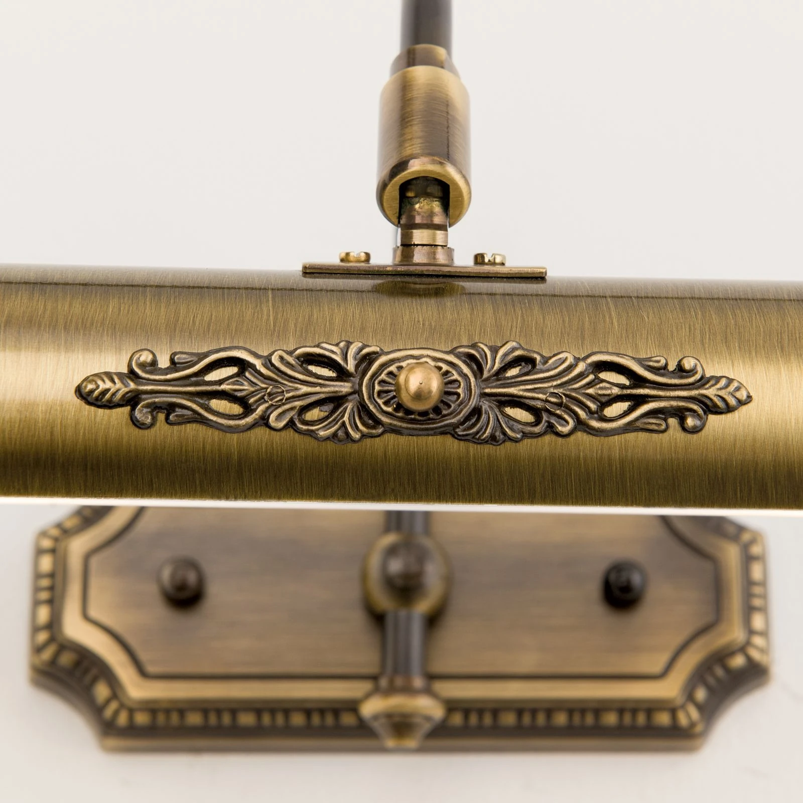 Zidna lampa BILDERLEUCHTE sa dekorom od mesinga, antik mesing, srednja - 5