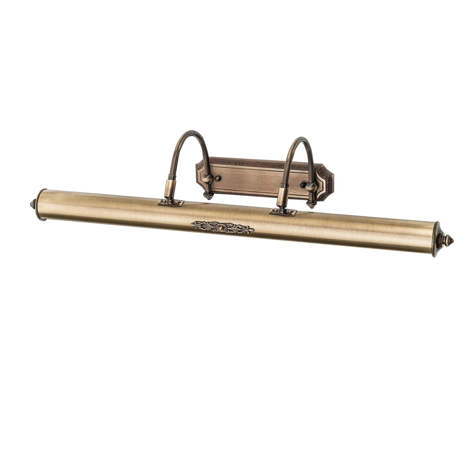 Zidna lampa BILDERLEUCHTE sa dekorom od mesinga, antik mesing, velika - 4