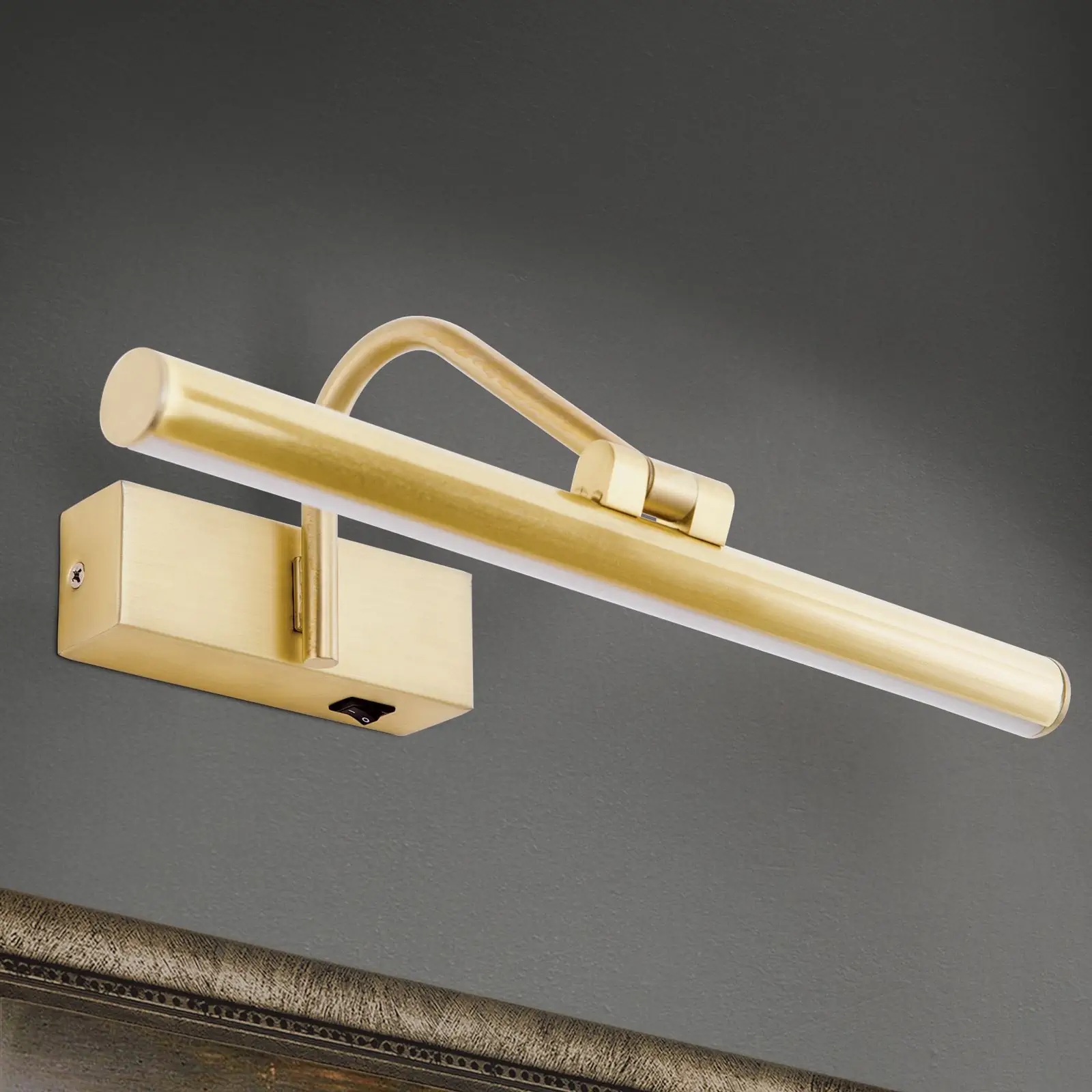 LED lampa za sliku PORTRAIT, mat zlatna, 30cm - 3