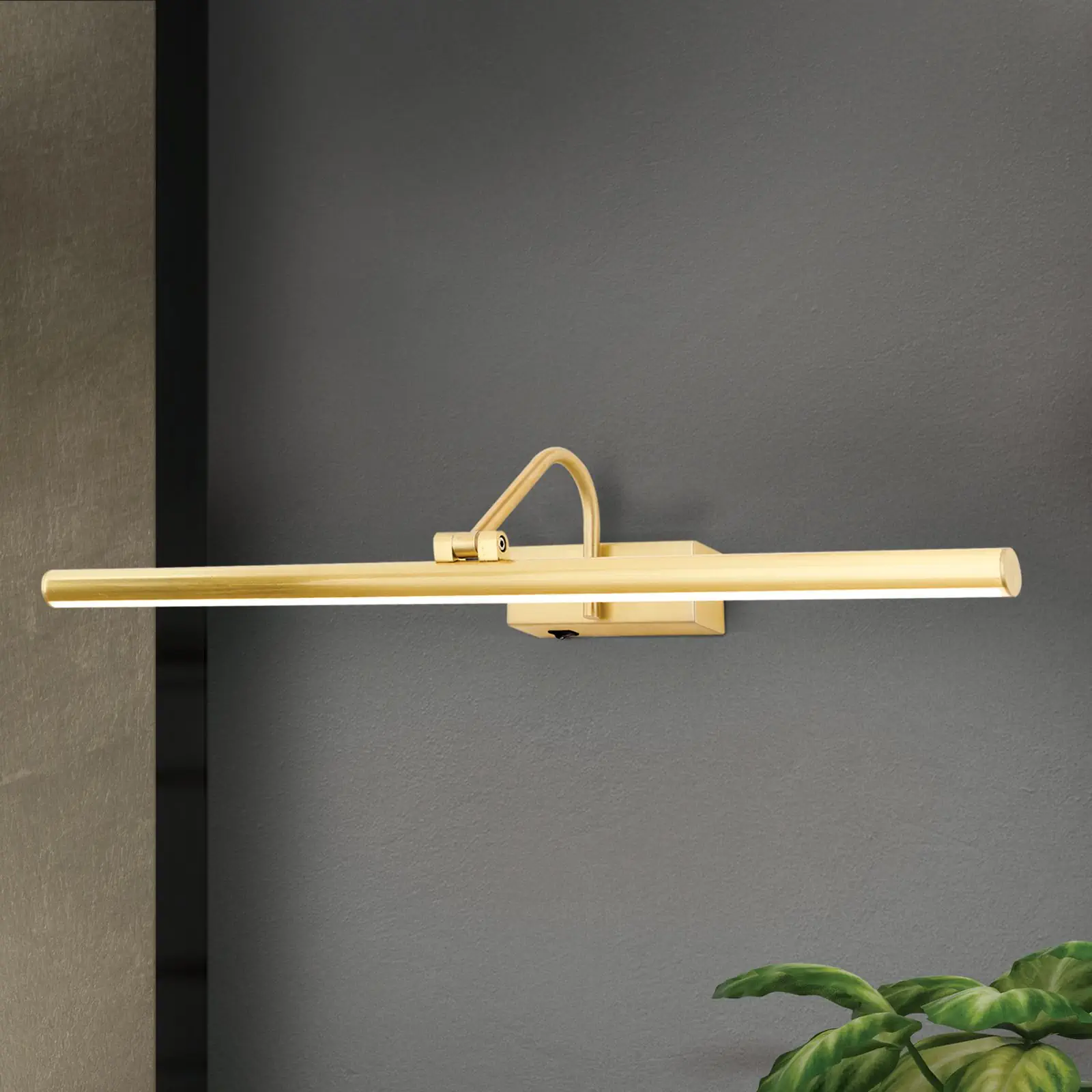 LED lampa za sliku PORTRAIT, mat zlatna, 60 cm - 2