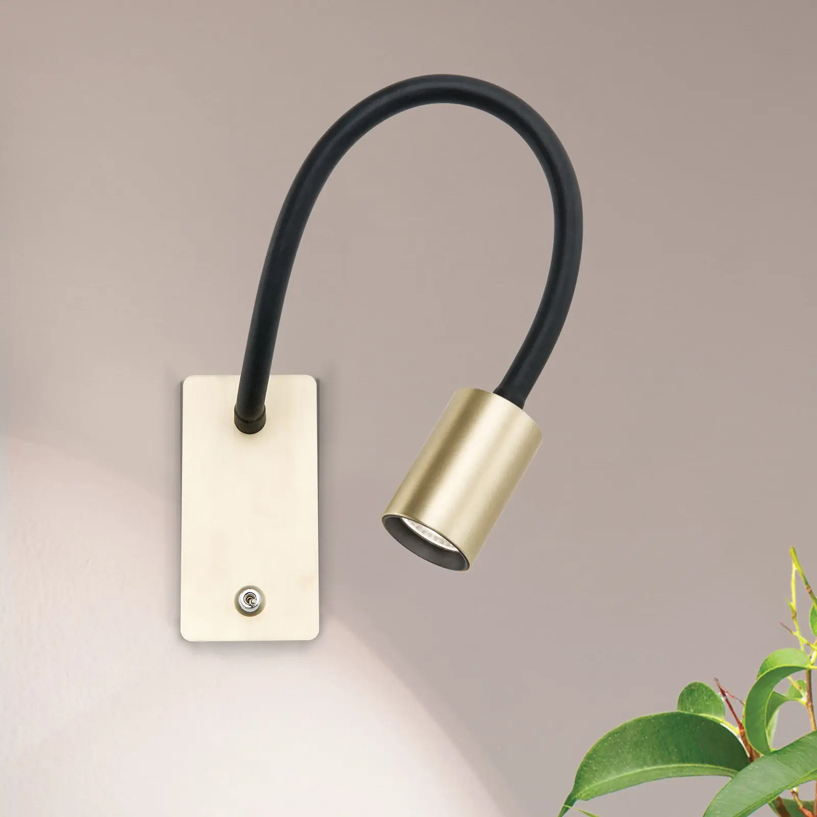 LED zidna lampa KURT, mat mesing - 2