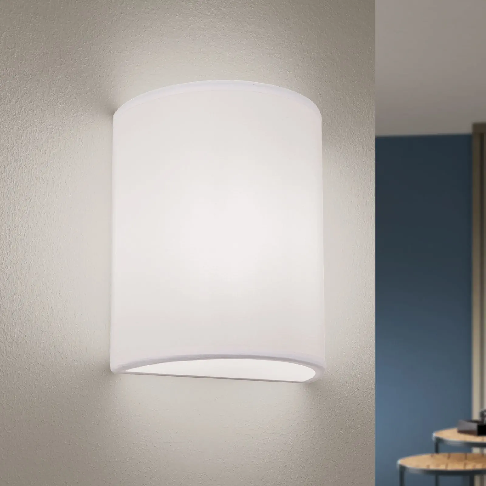 Zidna lampa UFO, bela - 2