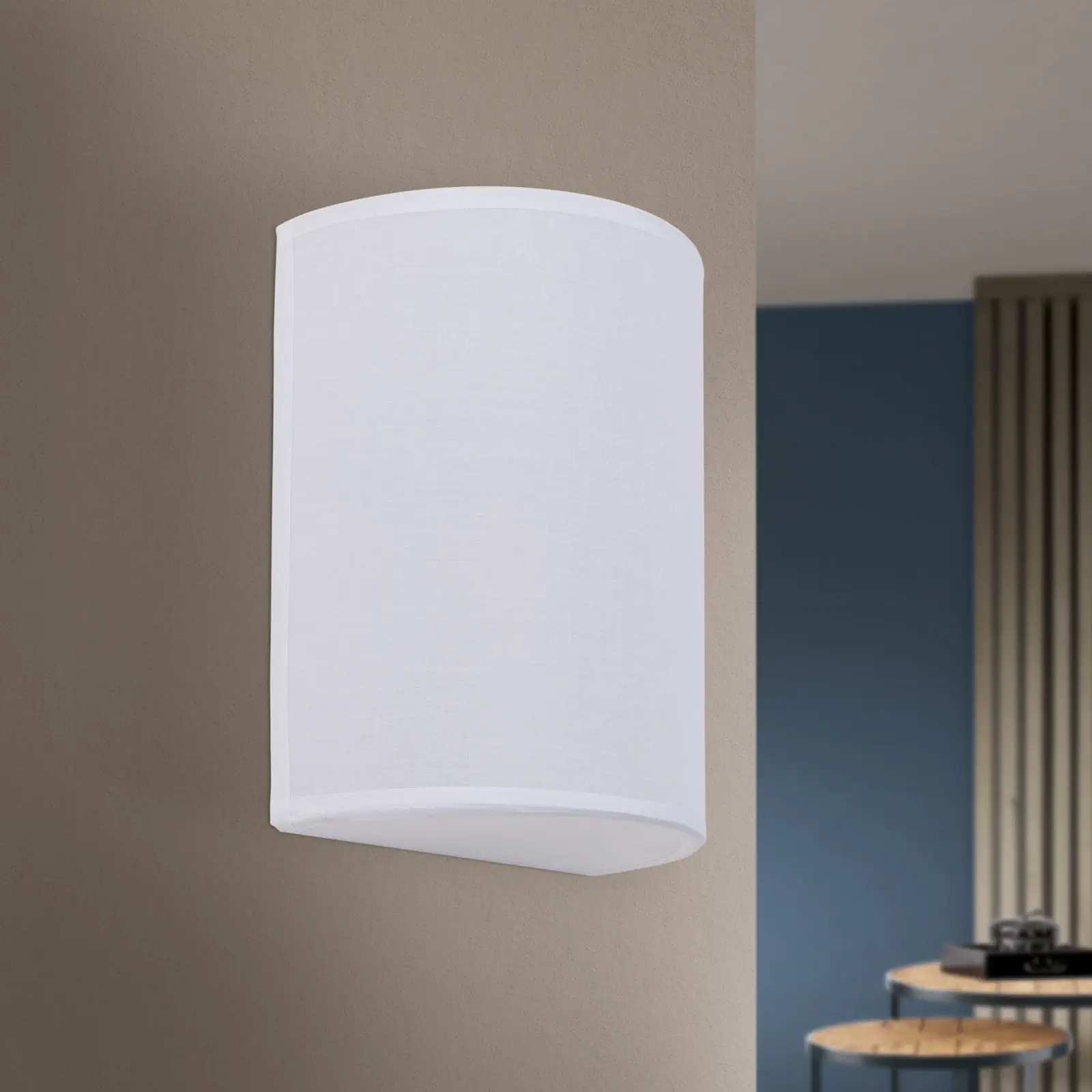 Zidna lampa UFO, bela - 3