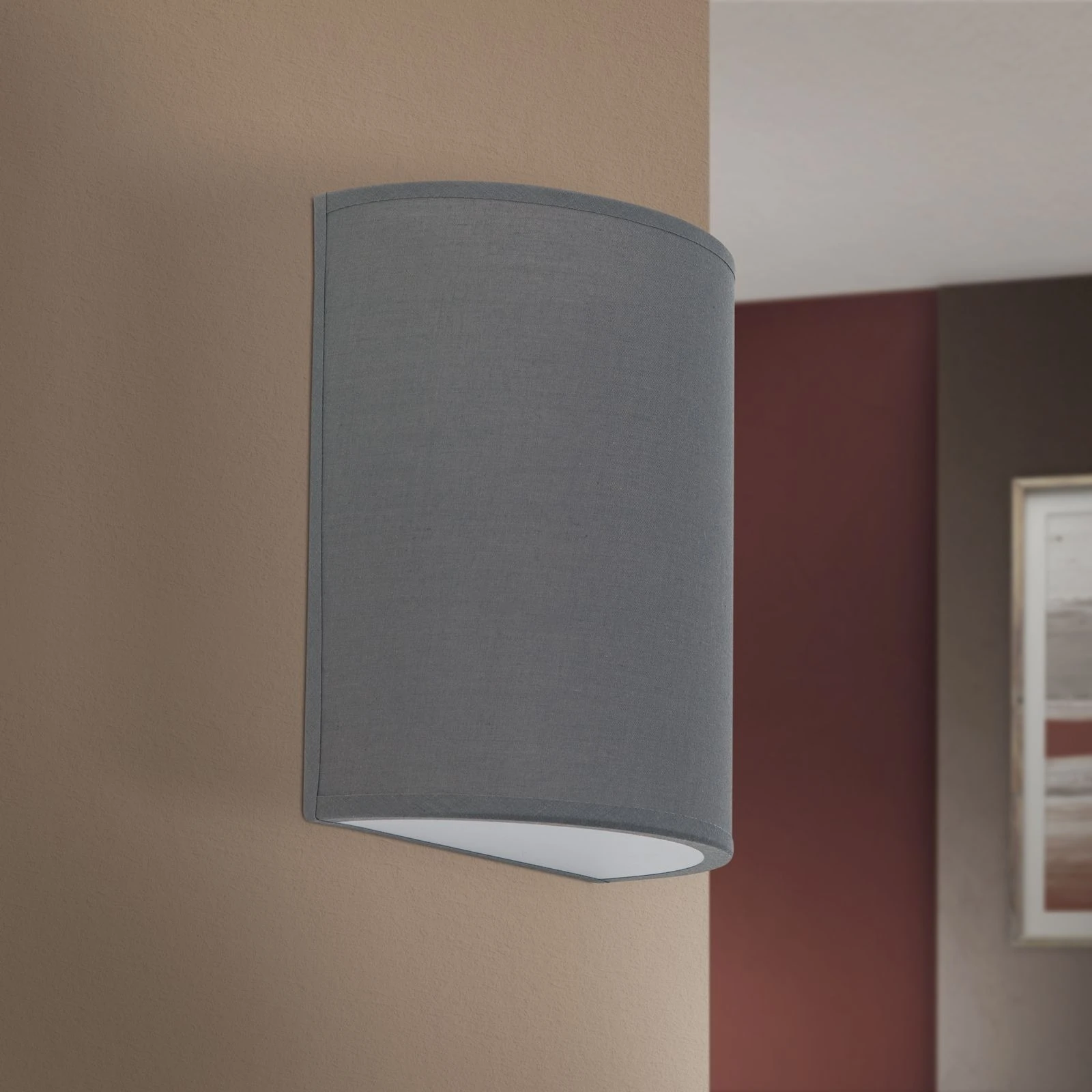 Zidna lampa UFO, siva završna obrada - 3