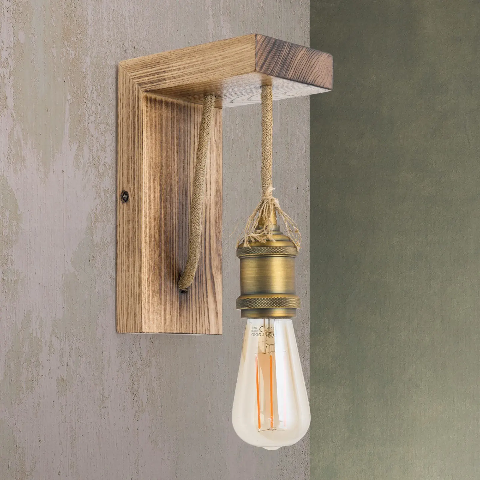 Vintage zidna lampa BASSENA - 5