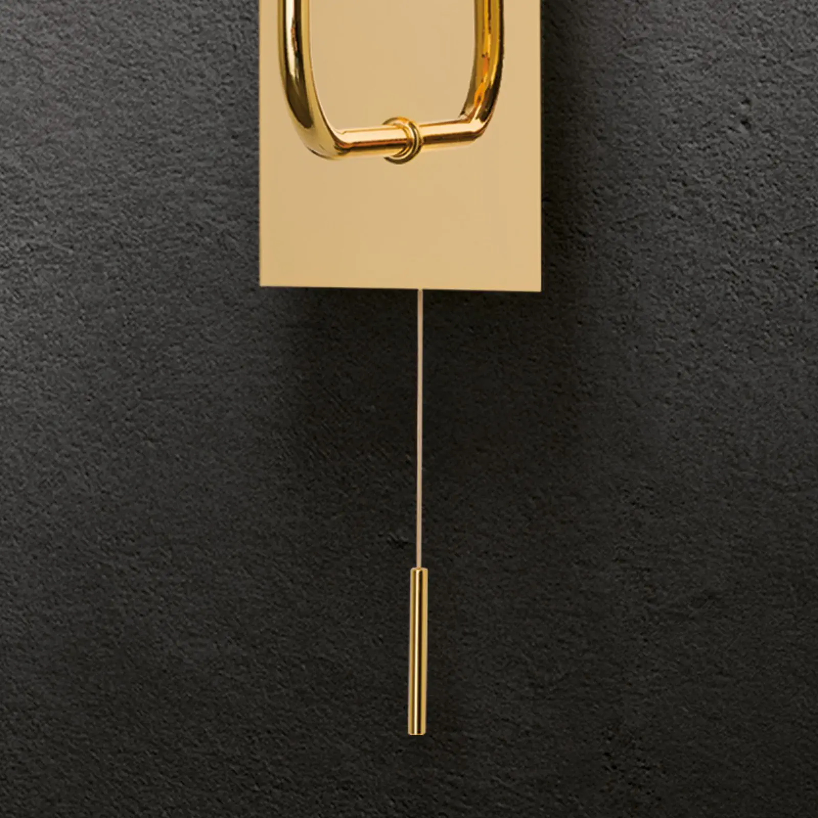 Zidna lampa PIPES, zlatna, sa sjajnim opal staklom - 3