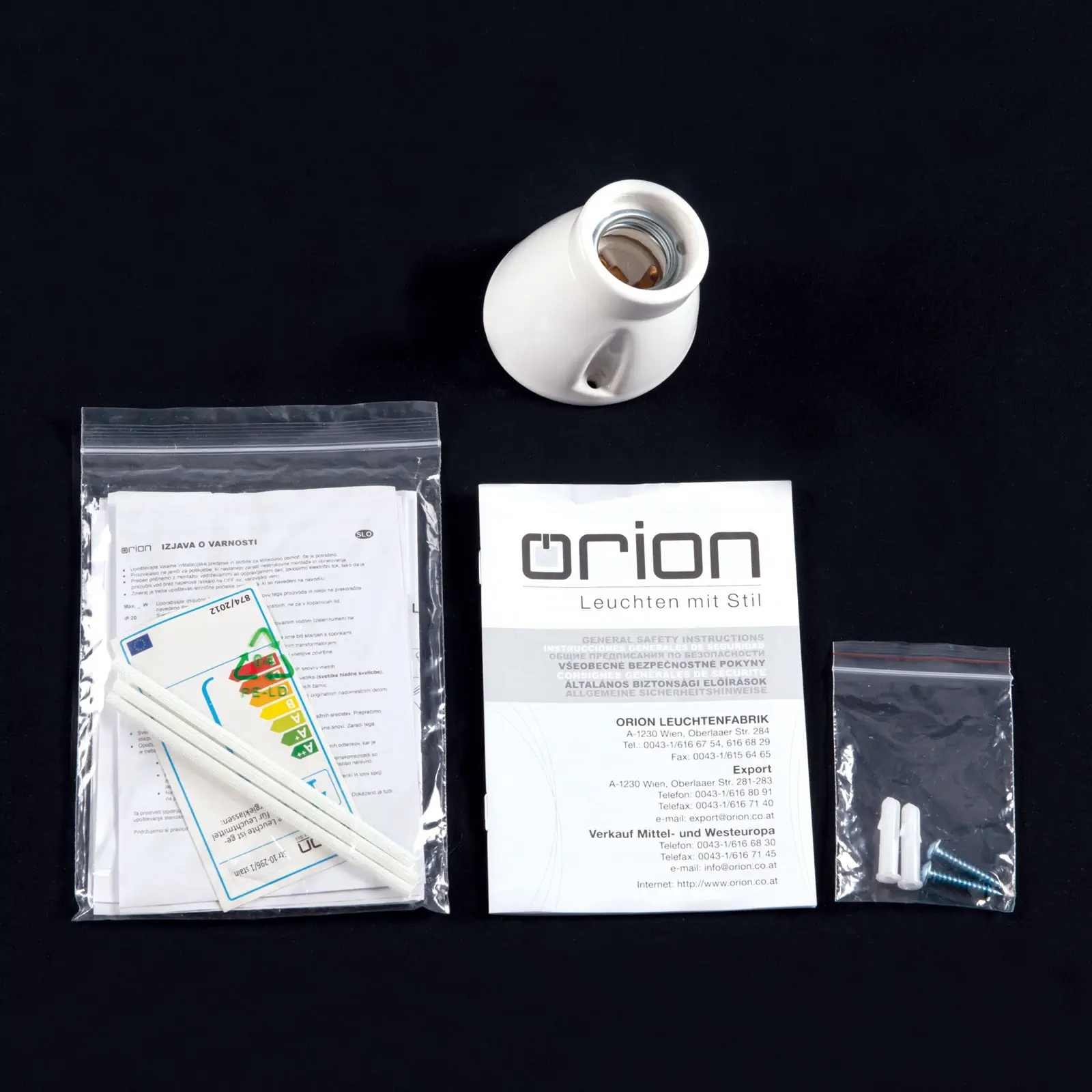 Zidna lampa FROST, sa jednim izvorom svetla, keramika, bela - 8