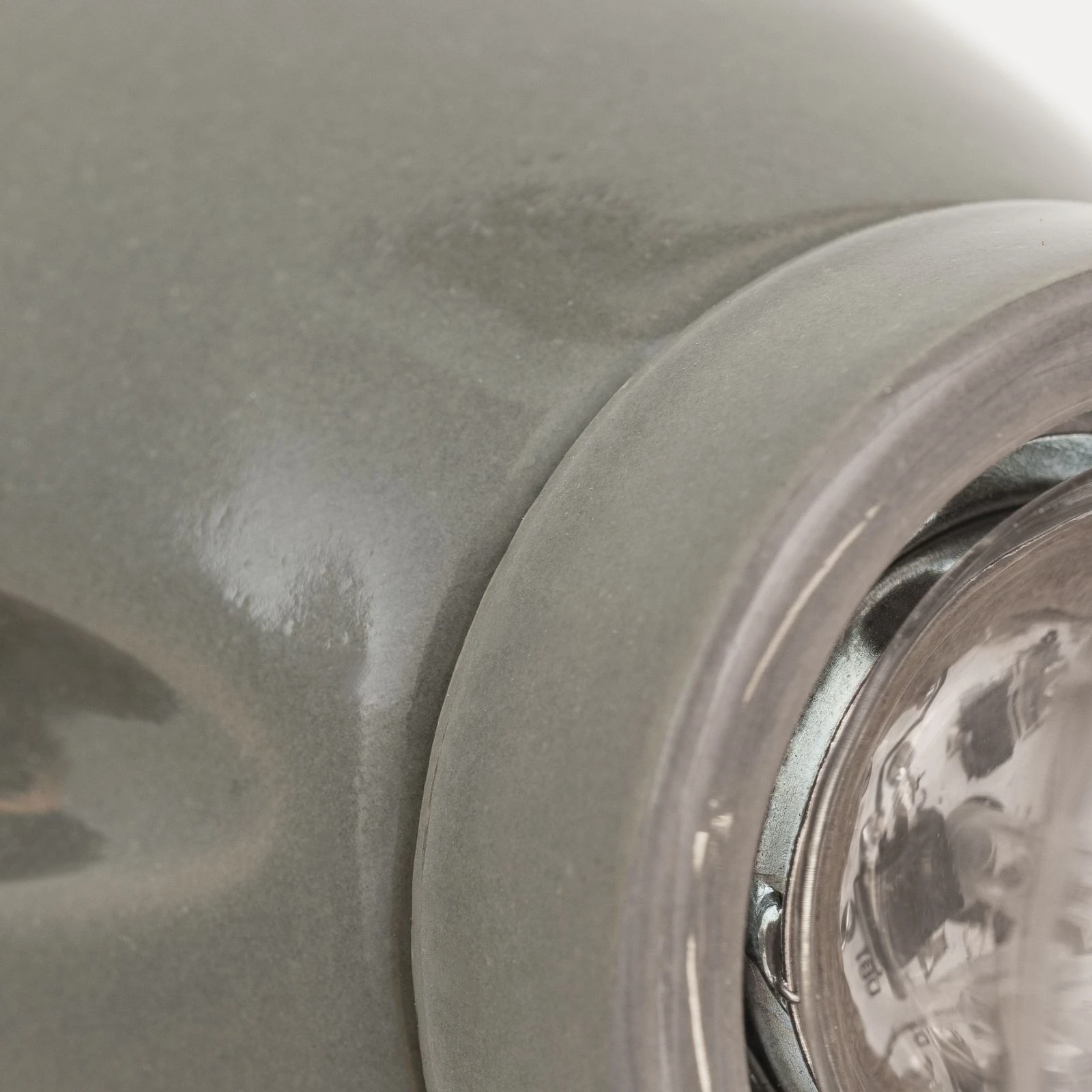 Zidna lampa FROST, sa jednim izvorom svetla, keramika, siva - 5