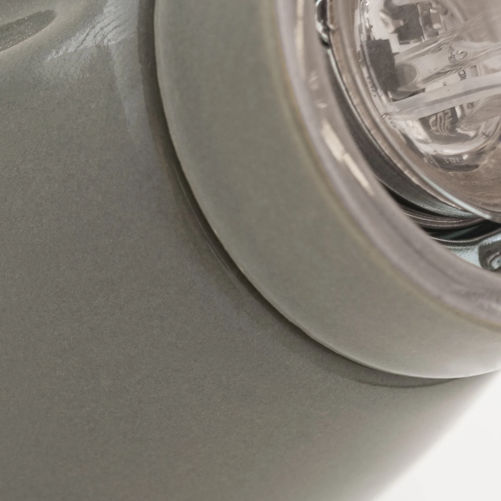 Zidna lampa FROST, sa jednim izvorom svetla, keramika, siva - 6