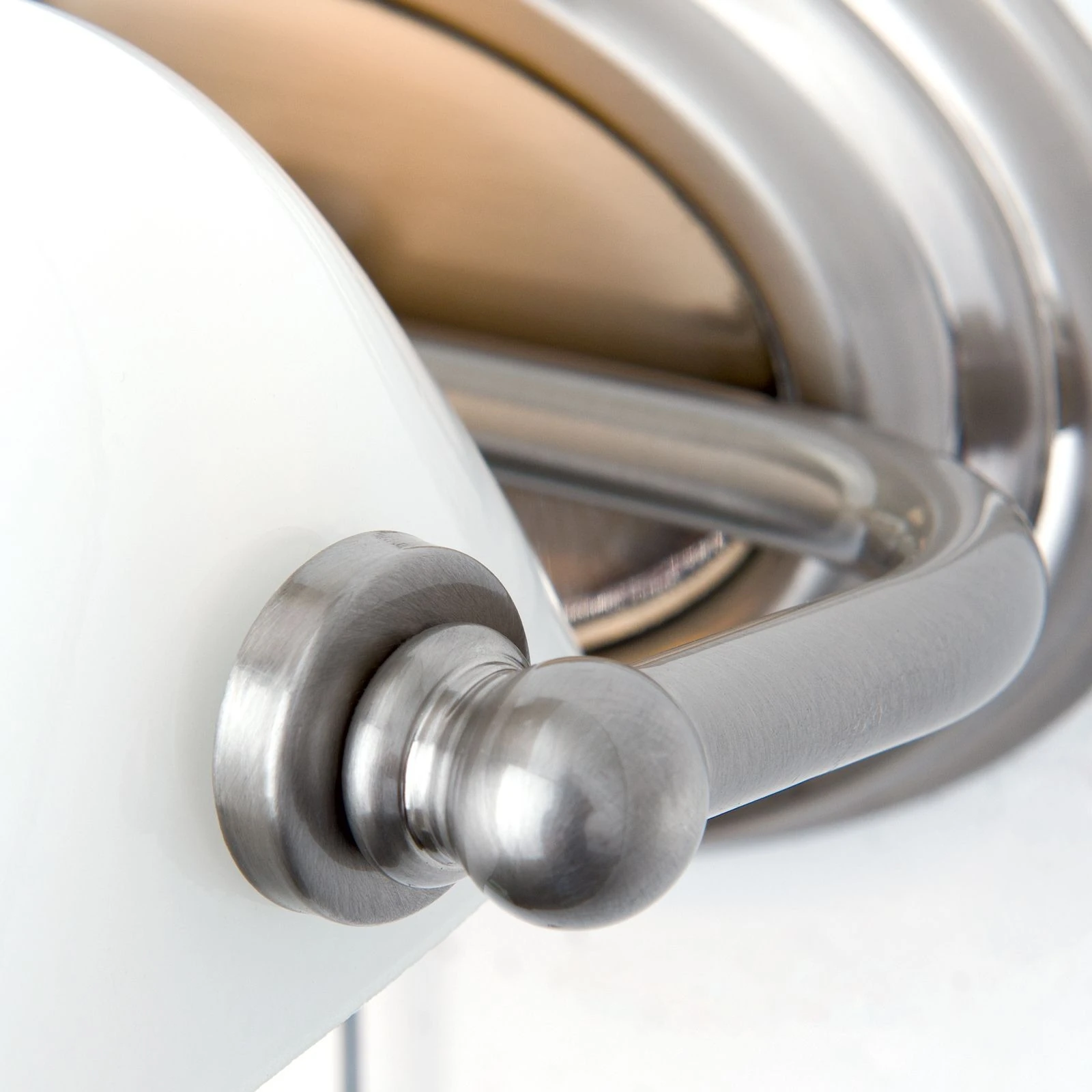 Zidna lampa HARVARD, saten, opalno belo staklo - 6