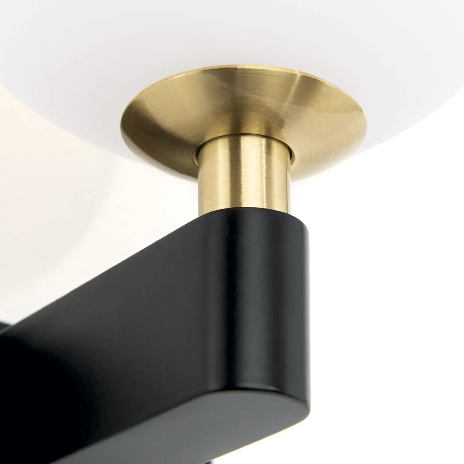 Zidna lampa MARA, crna / mat mesing - 5