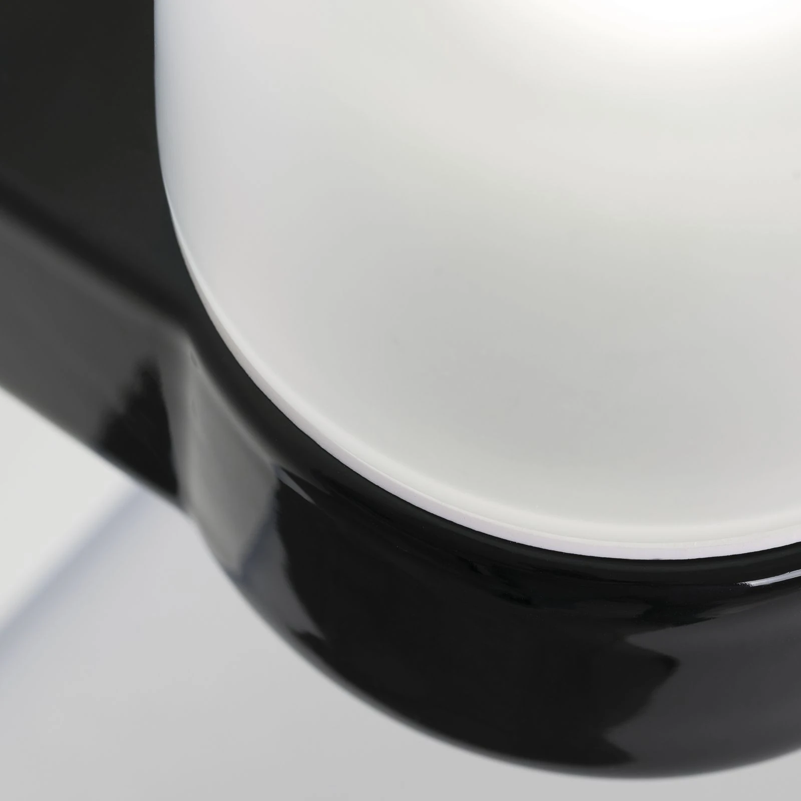 Zidna lampa OSTIA, keramika, crna - 6