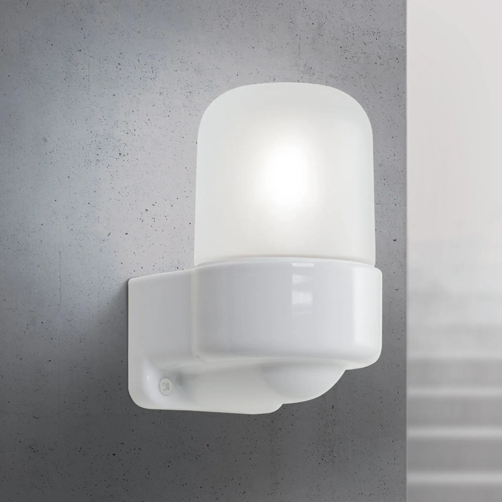 Zidna lampa OSTIA, keramika, bela