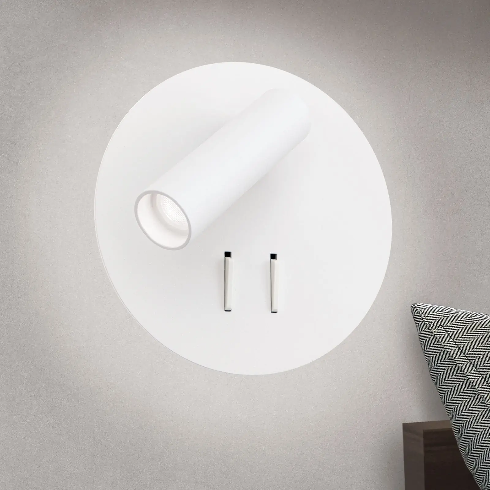 LED zidna lampa LENNY, bela - 2