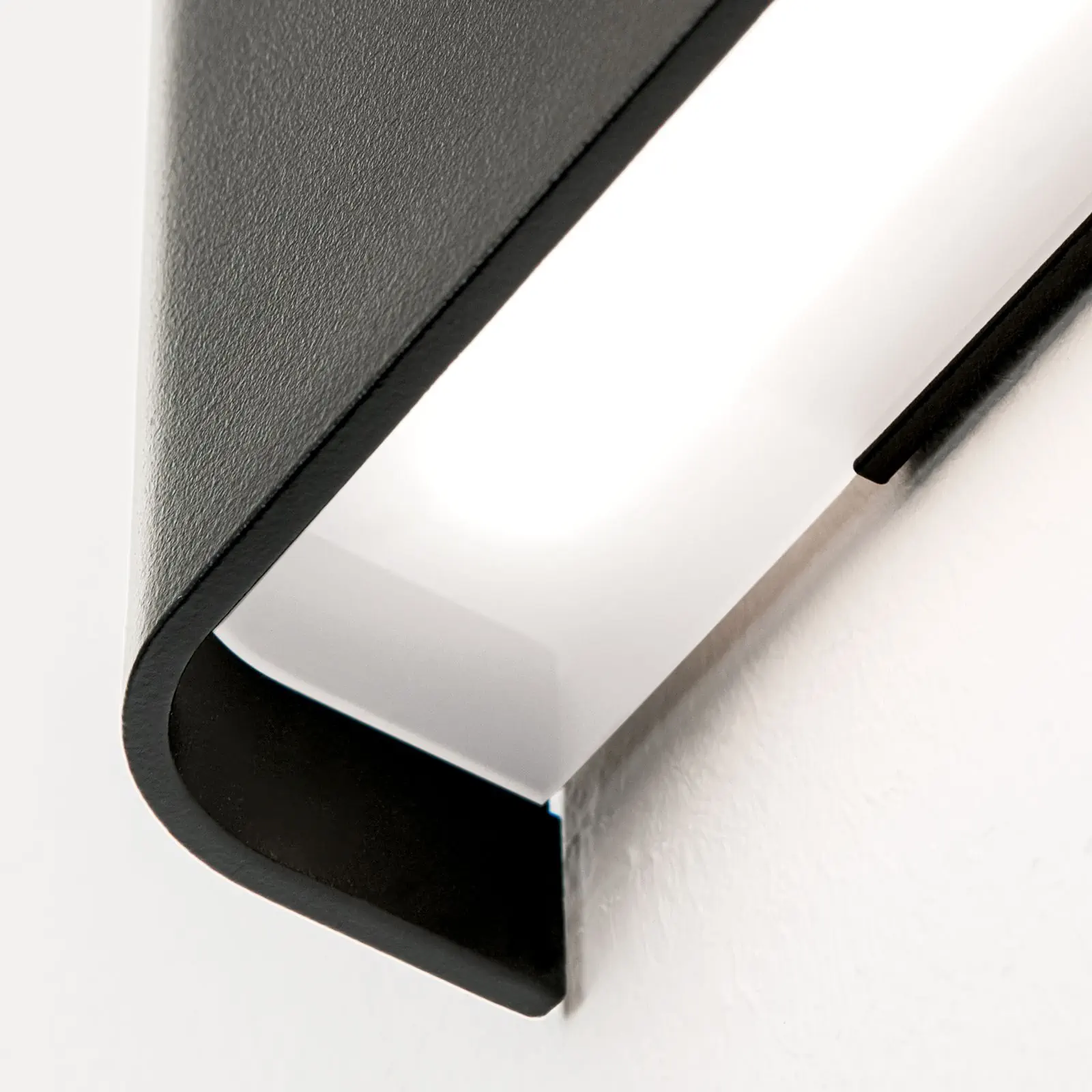 LED unutrašnja zidna lampa ACCENT, 41 cm, crna - 6