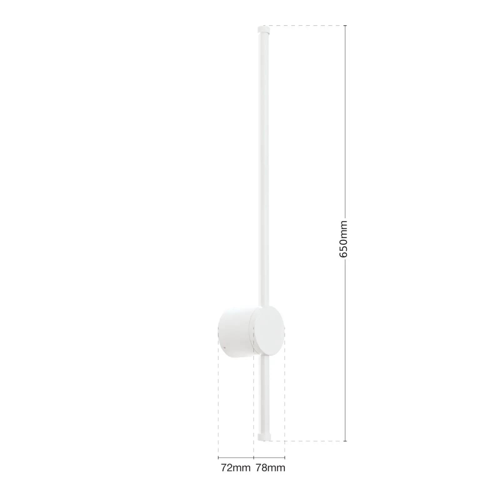 LED zidna lampa FERDINAND, bela - 7