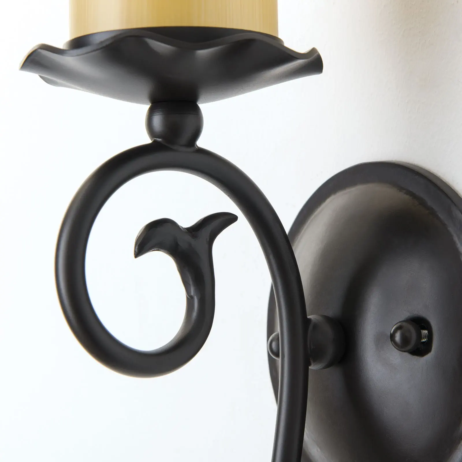 Zidna lampa RUSTICKA, 1 izvor svetla, antik - 5