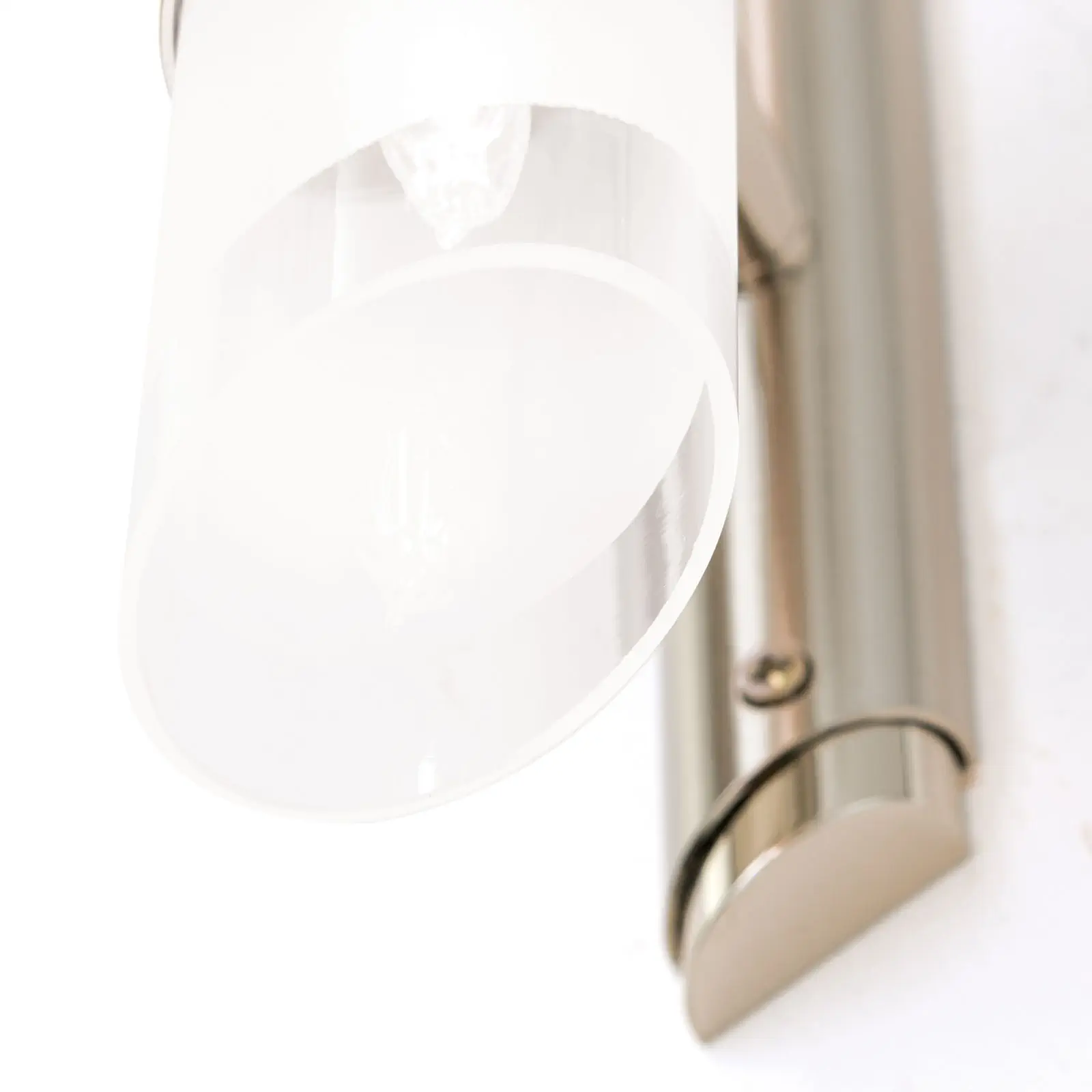 Zidna lampa SPOT EXCLUSIVE, 2-lampa, satin, sa transparentnim mat staklima - 6