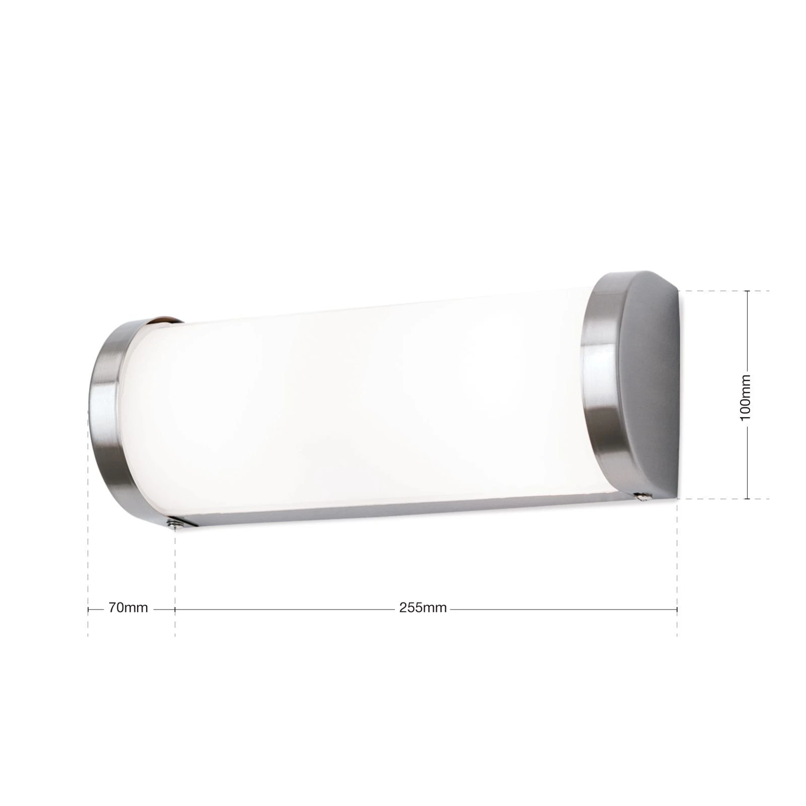 Lampa za ogledalo TEA, saten hrom, 25 cm - 7