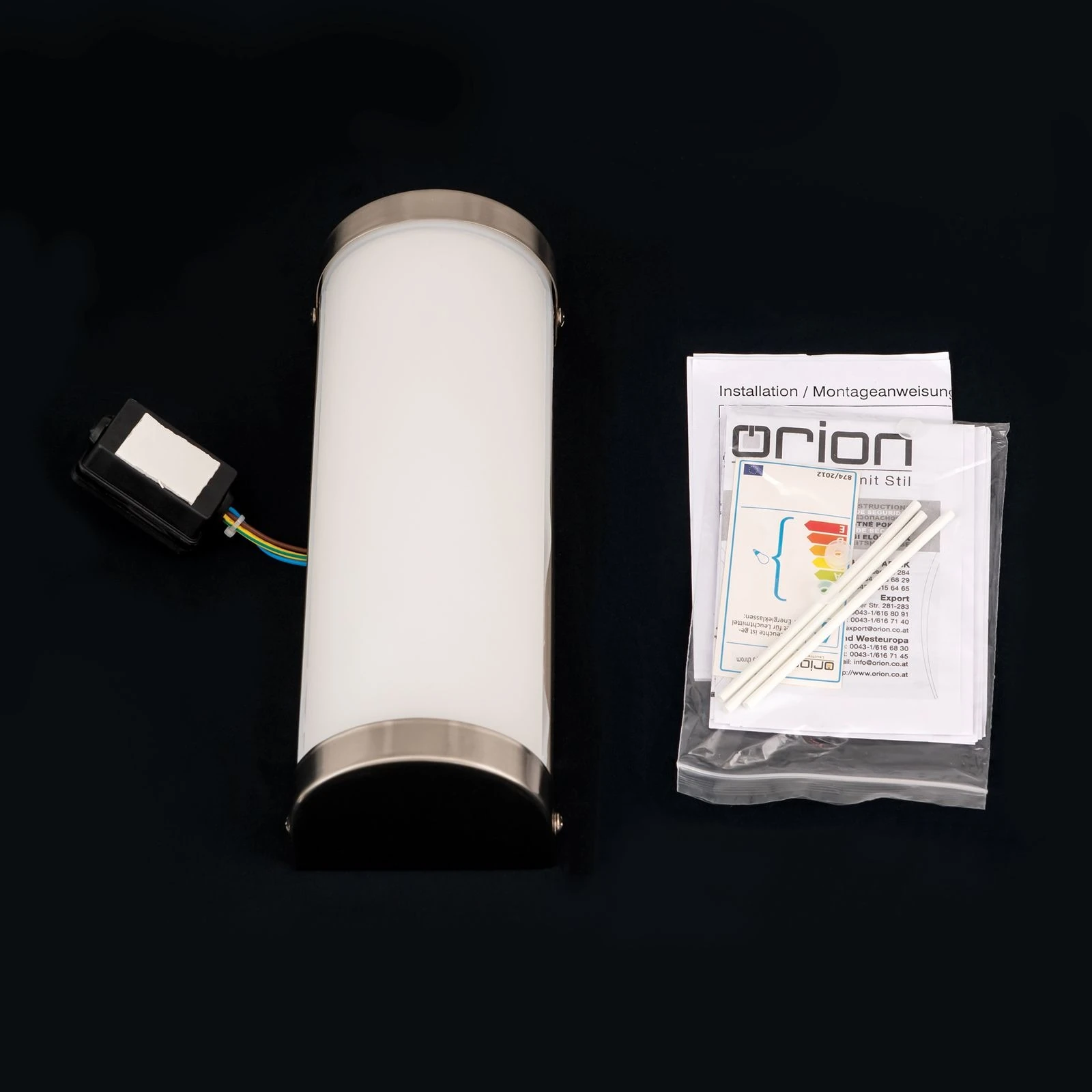 Lampa za ogledalo TEA, saten hrom, 25 cm - 8