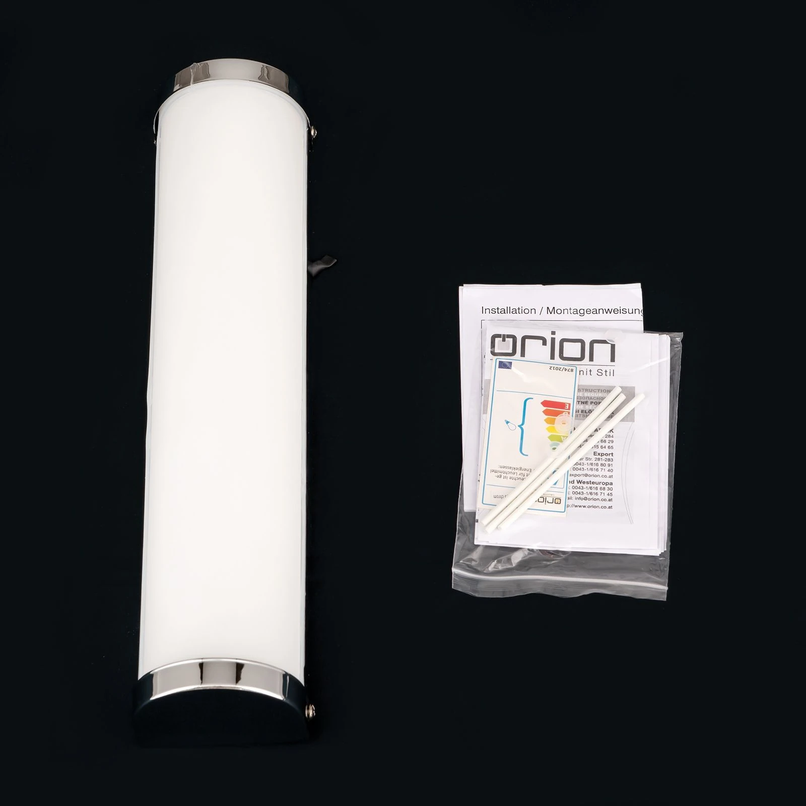 Lampa za ogledalo TEA, saten hrom, 41 cm - 8