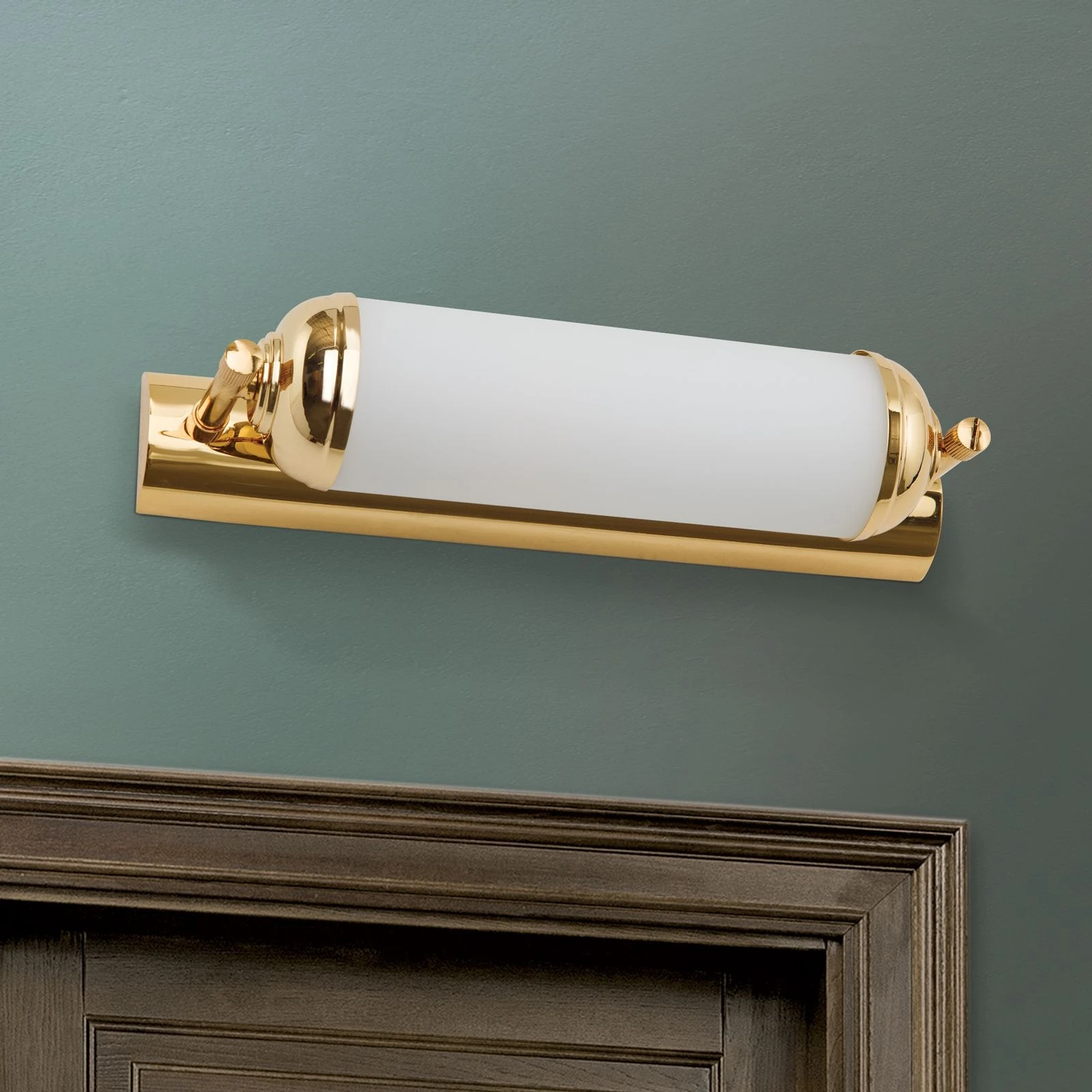 Produžena zidna lampa WIENER NOSTALGIE, 24-karatno pozlaćena, 28 cm - 3