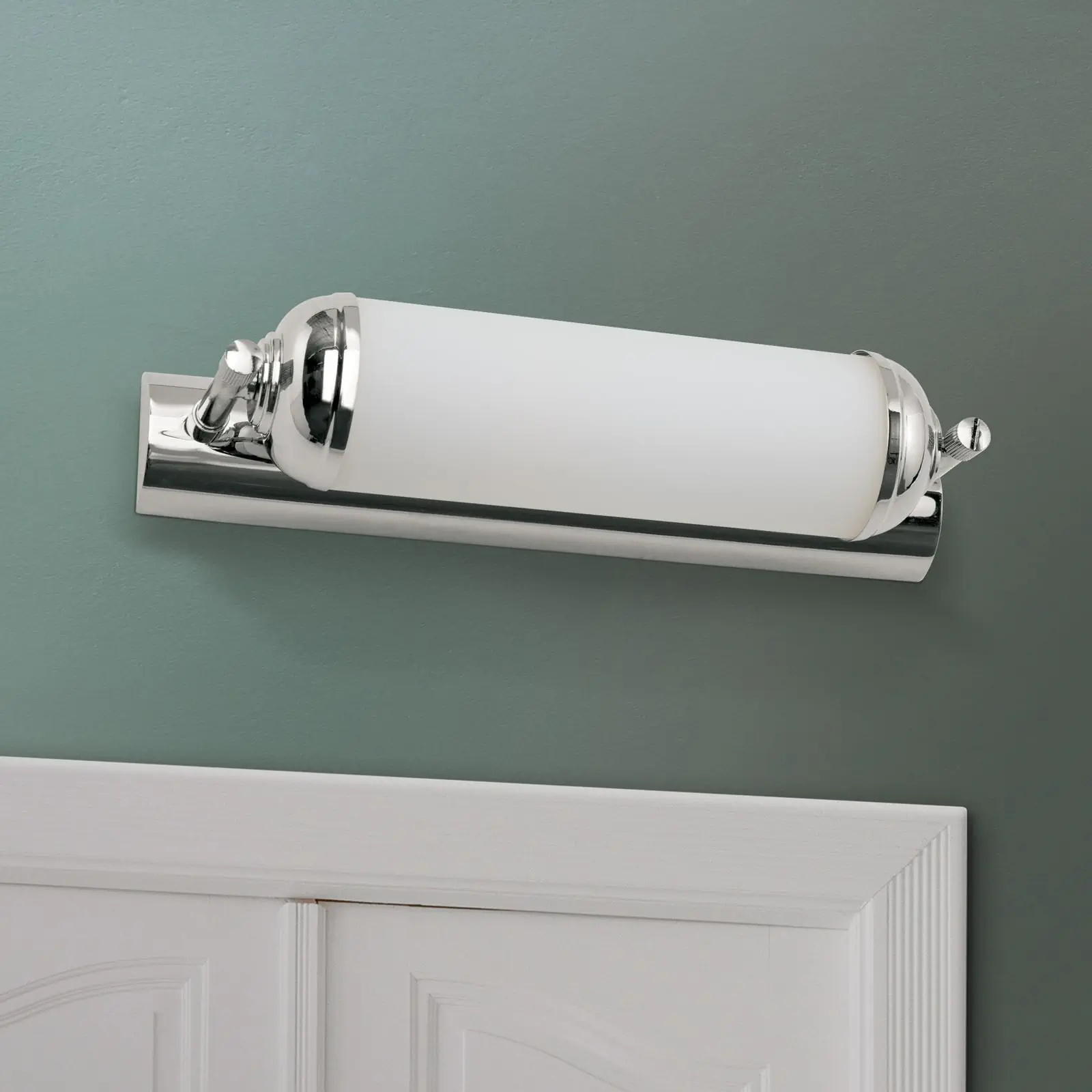 Produžena zidna lampa WIENER NOSTALGIE, hrom, 28 cm - 3