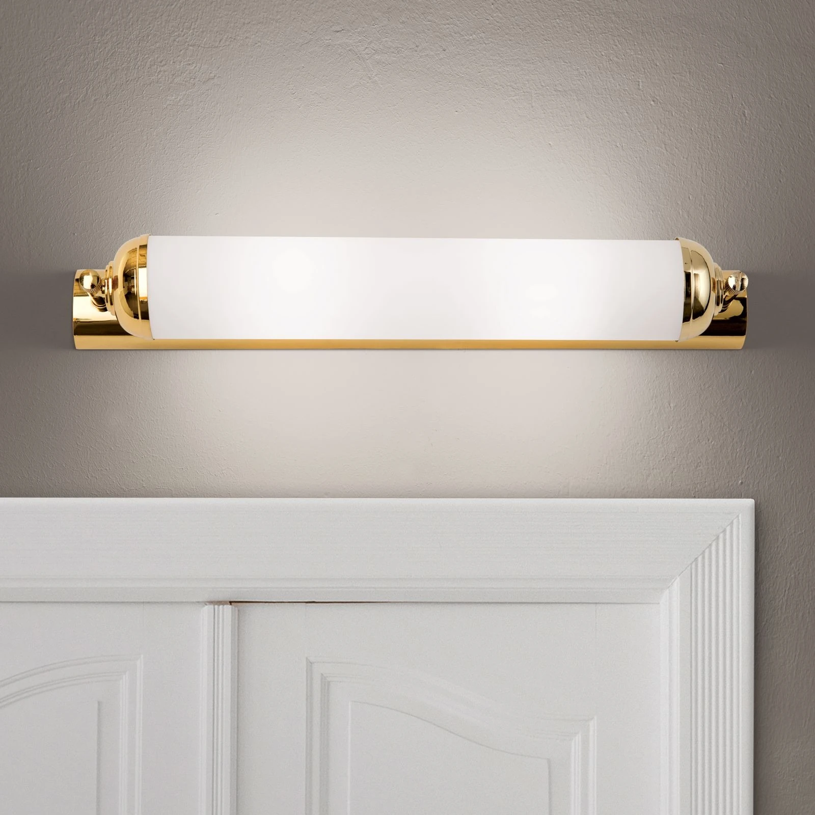 Produžena zidna lampa WIENER NOSTALGIE, 24-karatno pozlaćena, 42 cm - 2