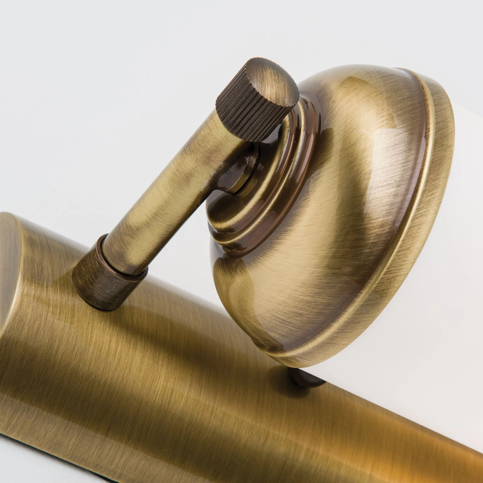 Produžena zidna lampa WIENER NOSTALGIE, antik mesing, 42 cm - 5