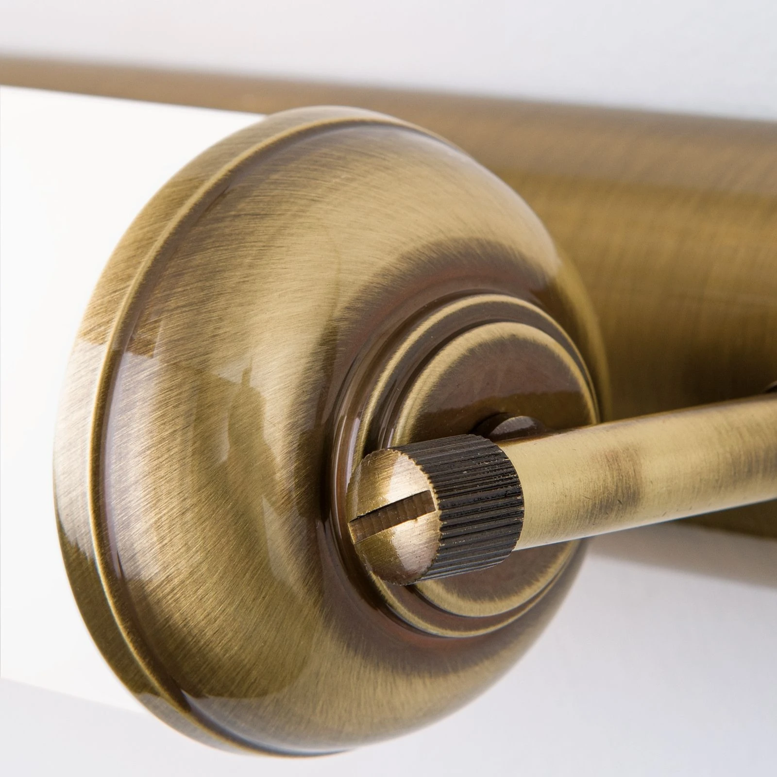 Produžena zidna lampa WIENER NOSTALGIE, antik mesing, 42 cm - 6