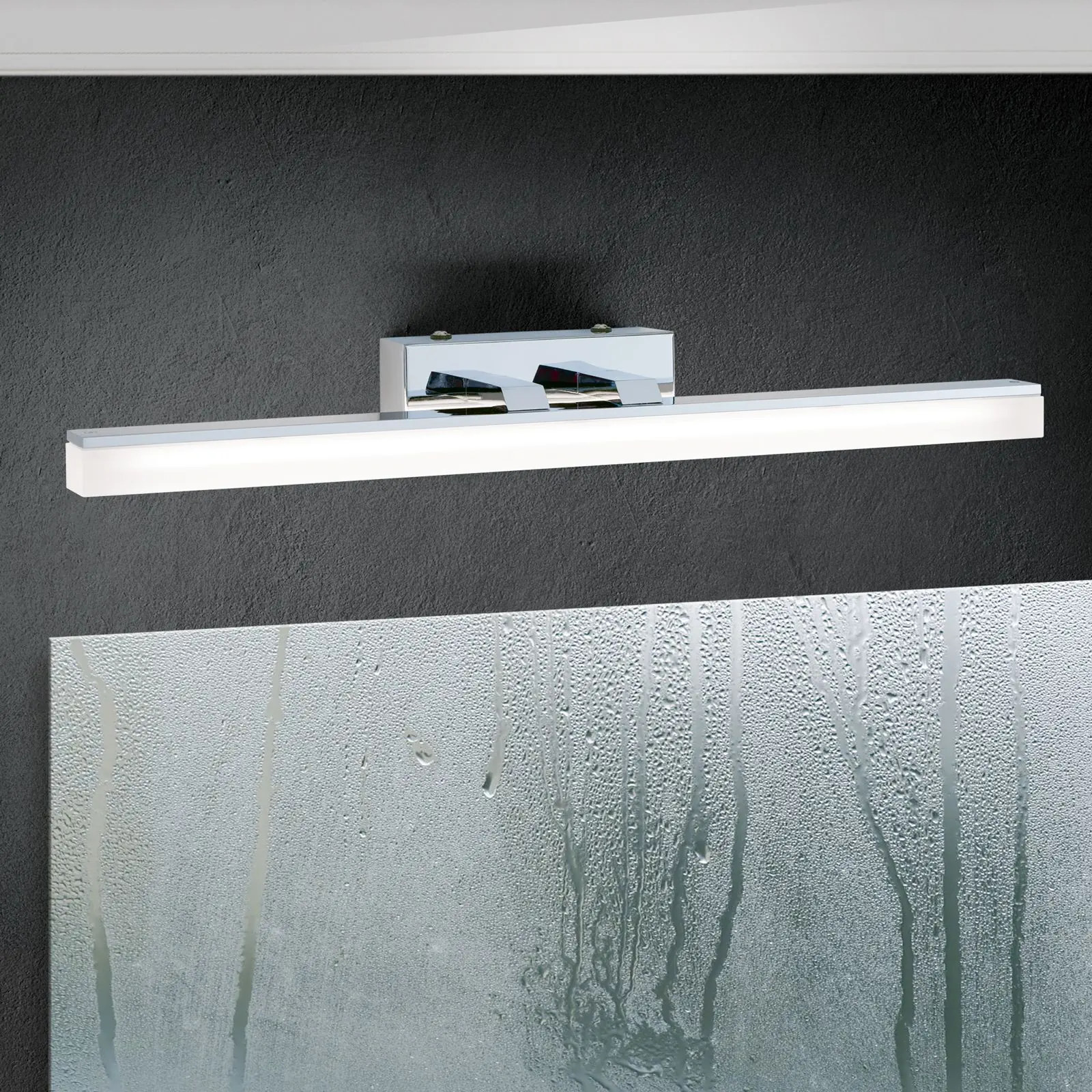 LED zidna lampa LEDINA, hrom, 46 cm - 2