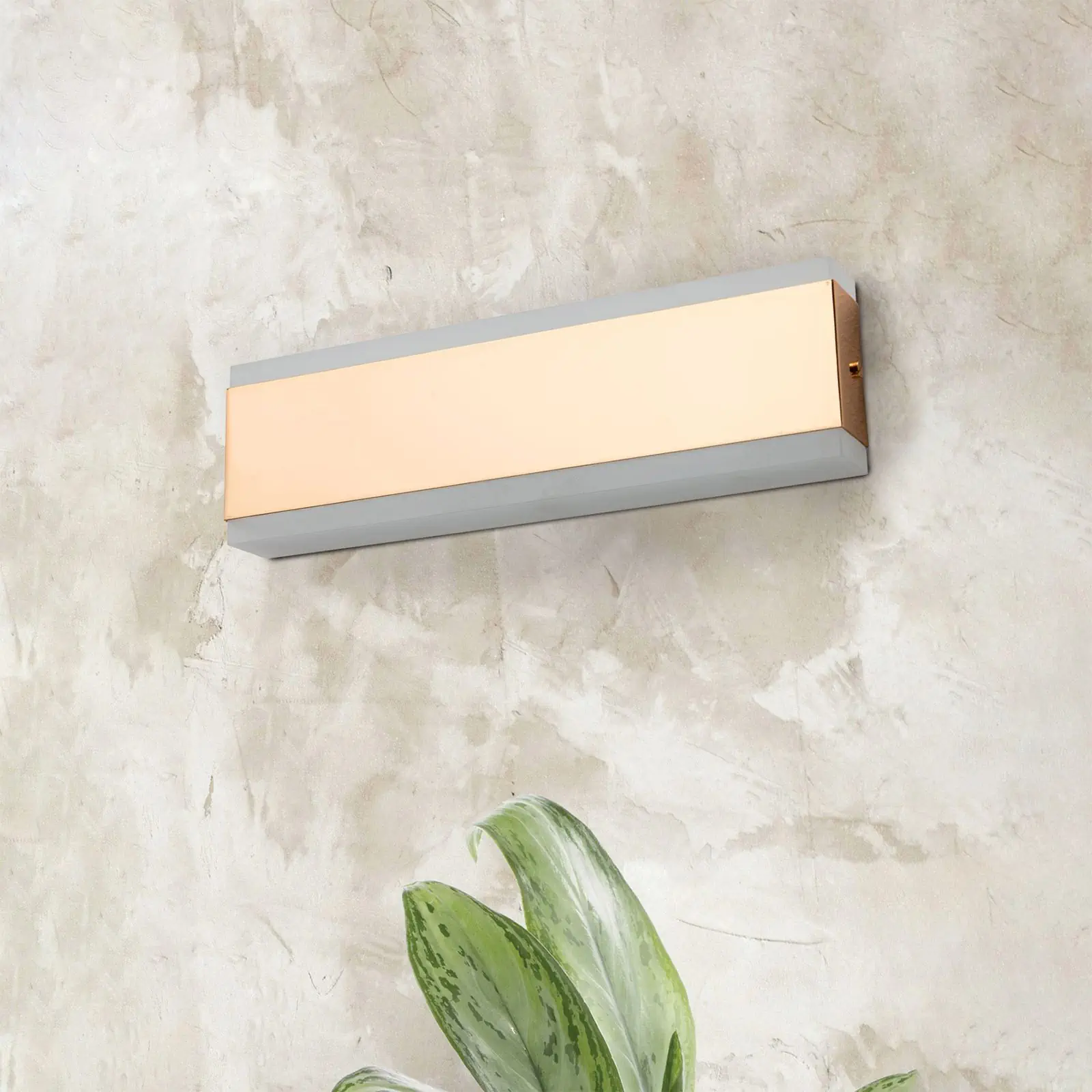 LED zidna lampa REDO, zlatna - 3