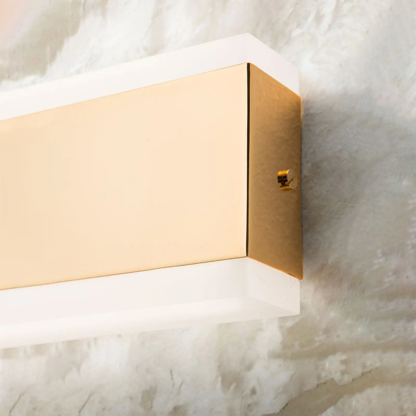 LED zidna lampa REDO, zlatna - 5