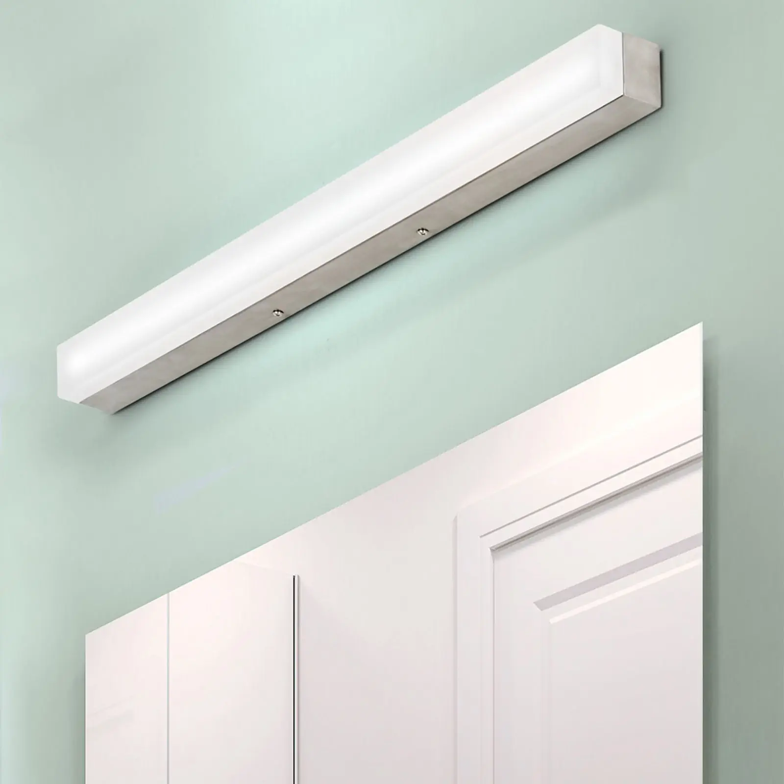 LED lampa za ogledalo LEDINA, saten, 75cm