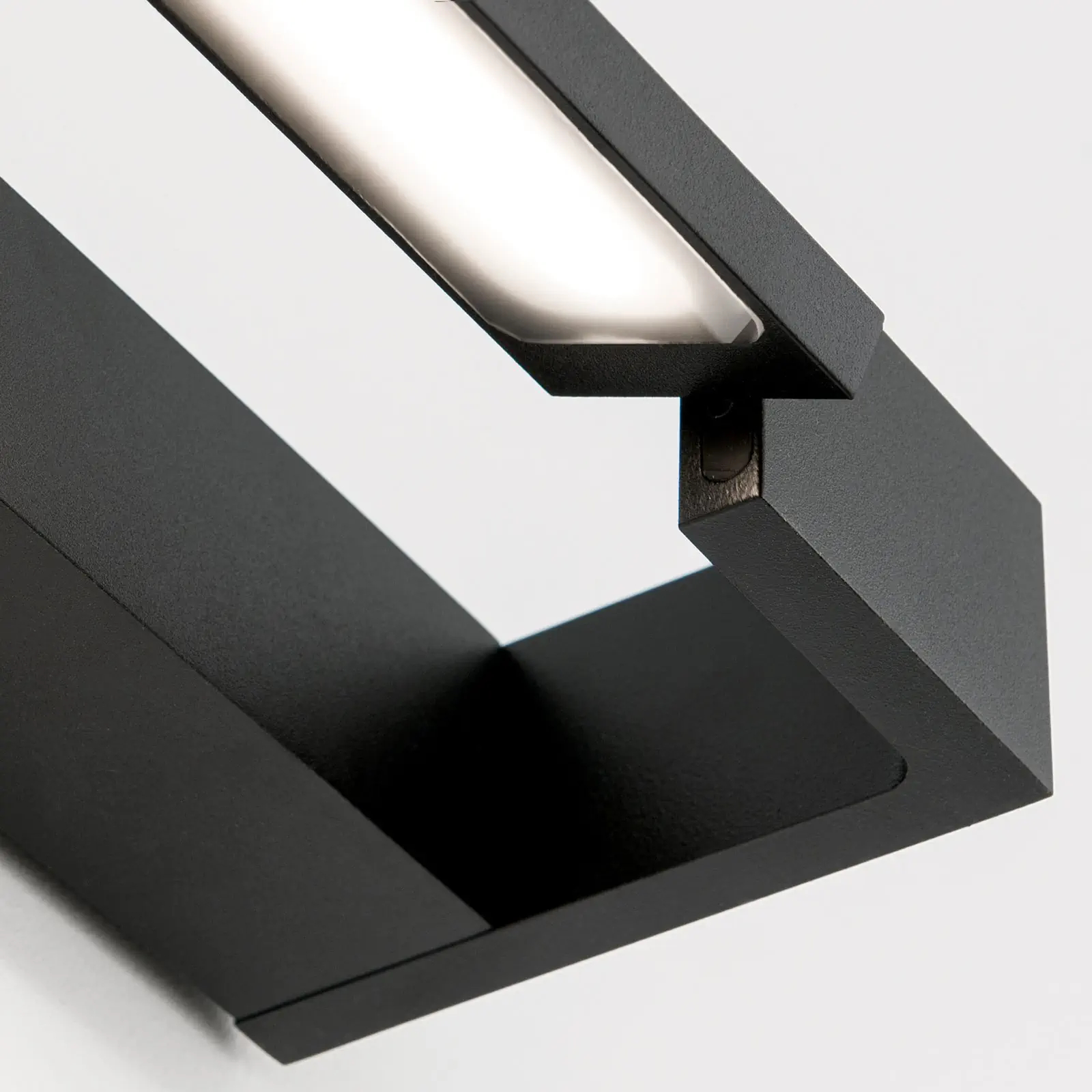 LED lampa za ogledalo MARILYN, pomični reflektor, crna, 90cm - 5