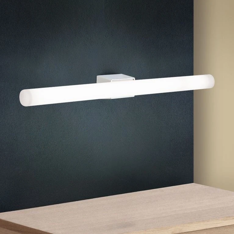 LED zidna lampa VISAGIST, hrom