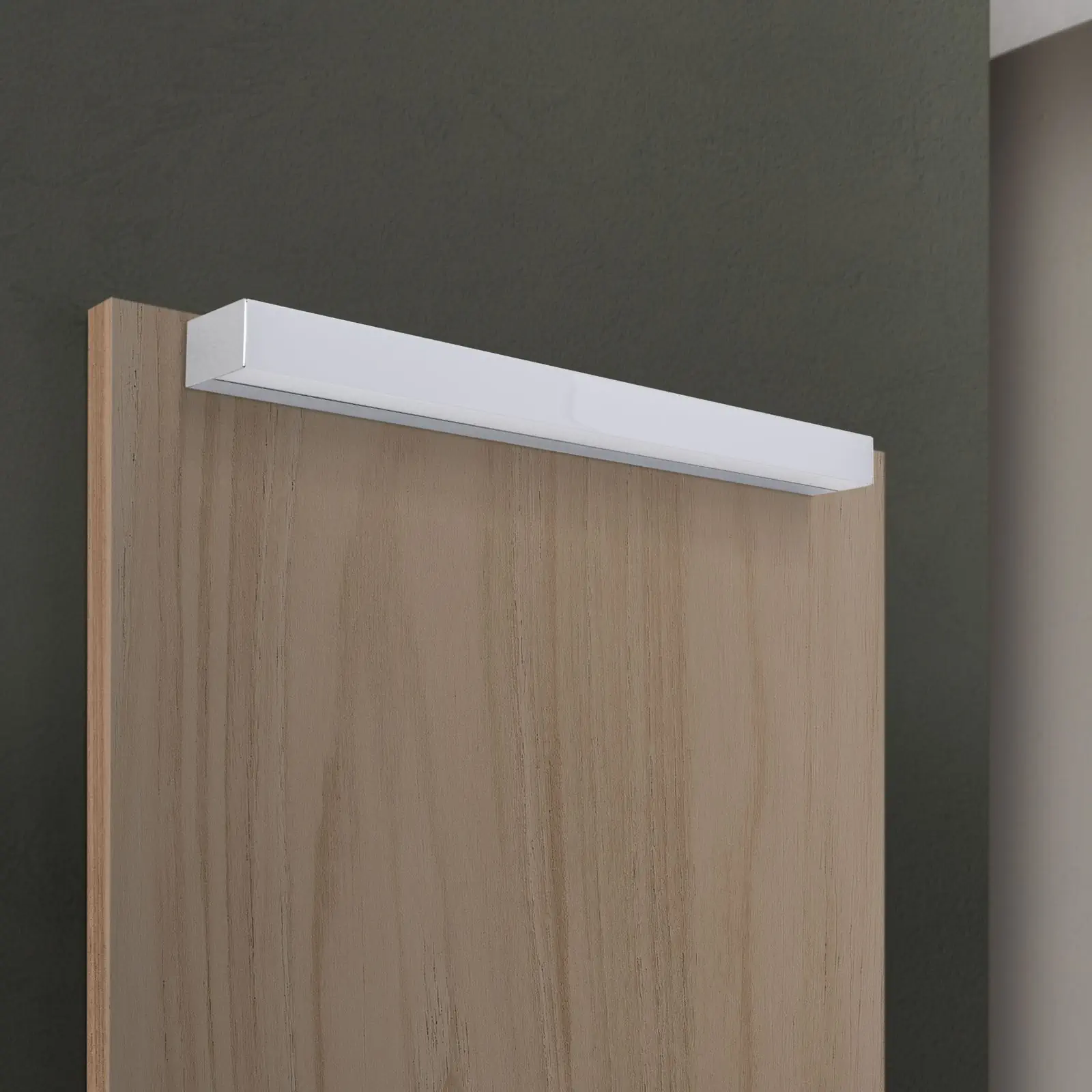 LED lampa za ogledalo HORIZON, 60 cm, hrom - 3