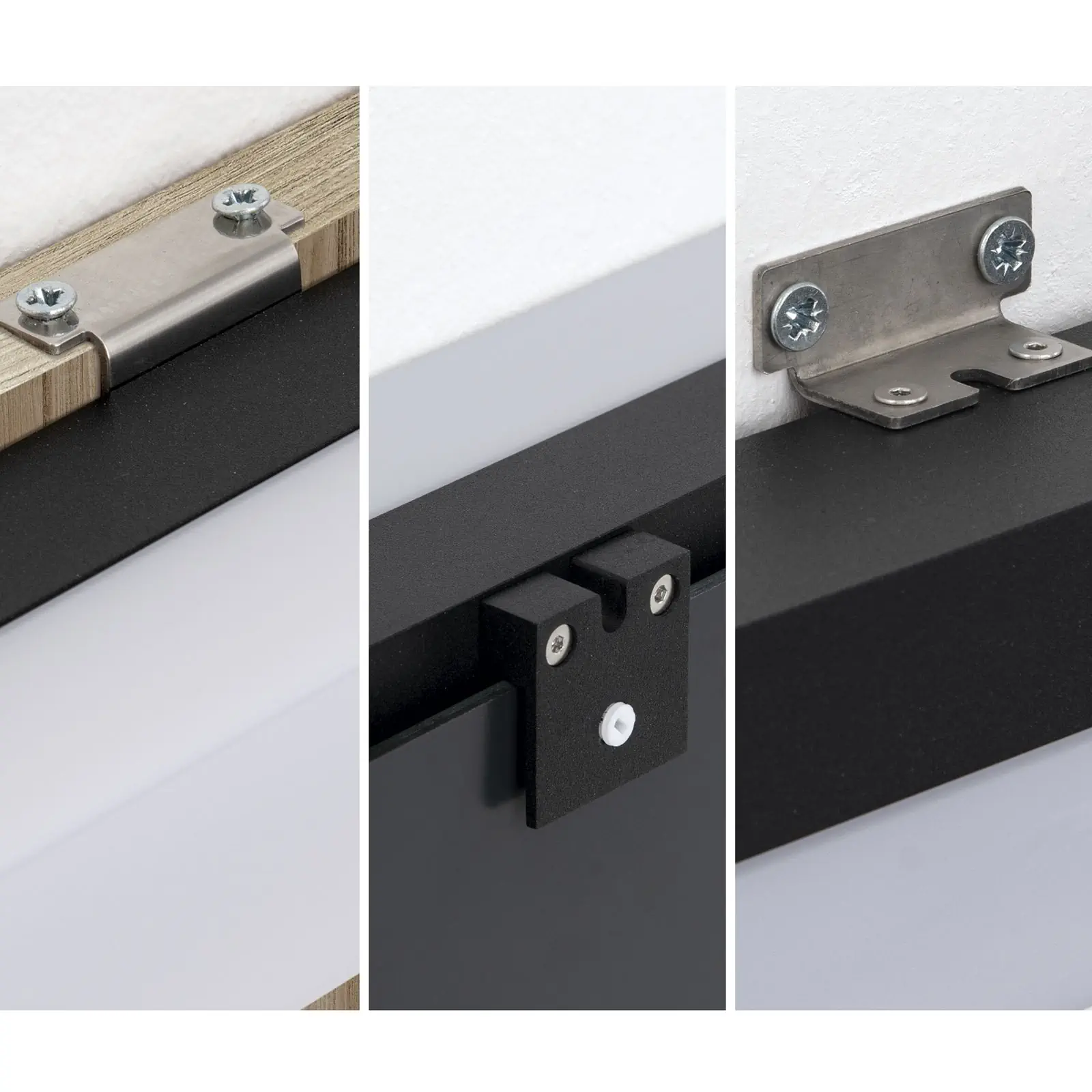 LED lampa za ogledalo HORIZON, 90 cm, crna - 5