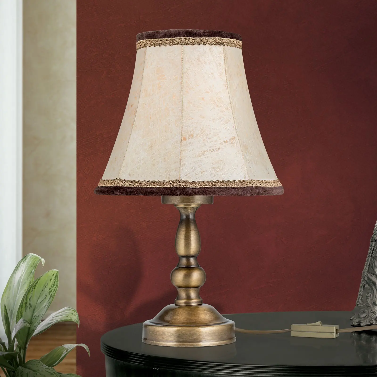 Stona lampa FLÄMISCH, patina, Ø 20 cm - 2