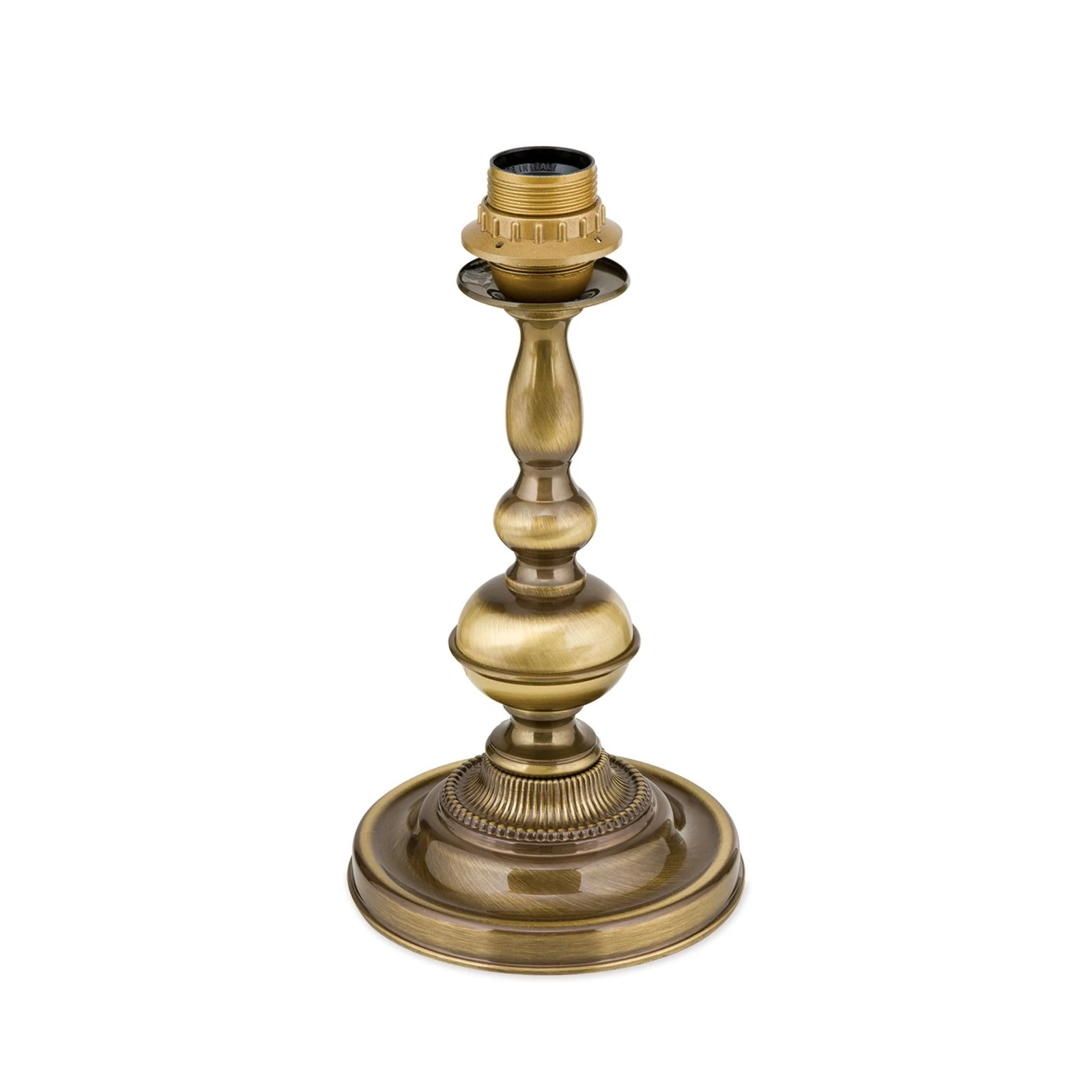 Postolje za stonu lampu FLÄMISCH, patina, bez abažura, visina 30 cm - 4