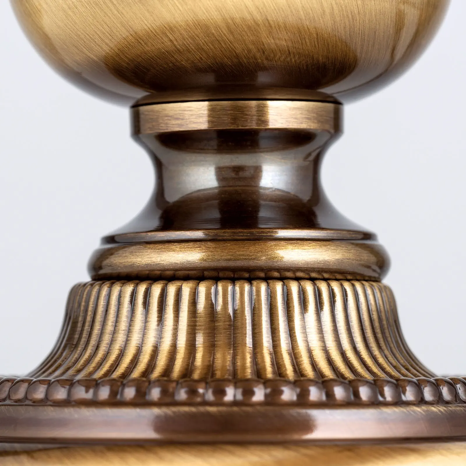 Stona lampa FLÄMISCH, patina, Ø 34 cm - 6